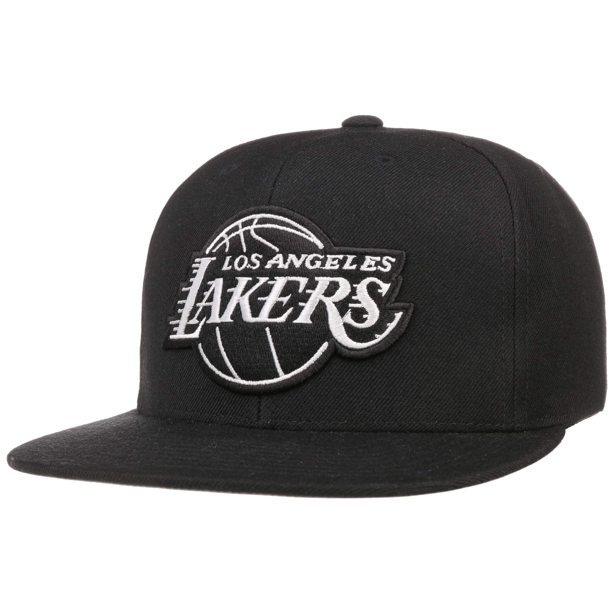 Mitchell & Ness Snapback LA Lakers - Cappellino Ufficiale NBA In Cotone, Regolabile, Unisex