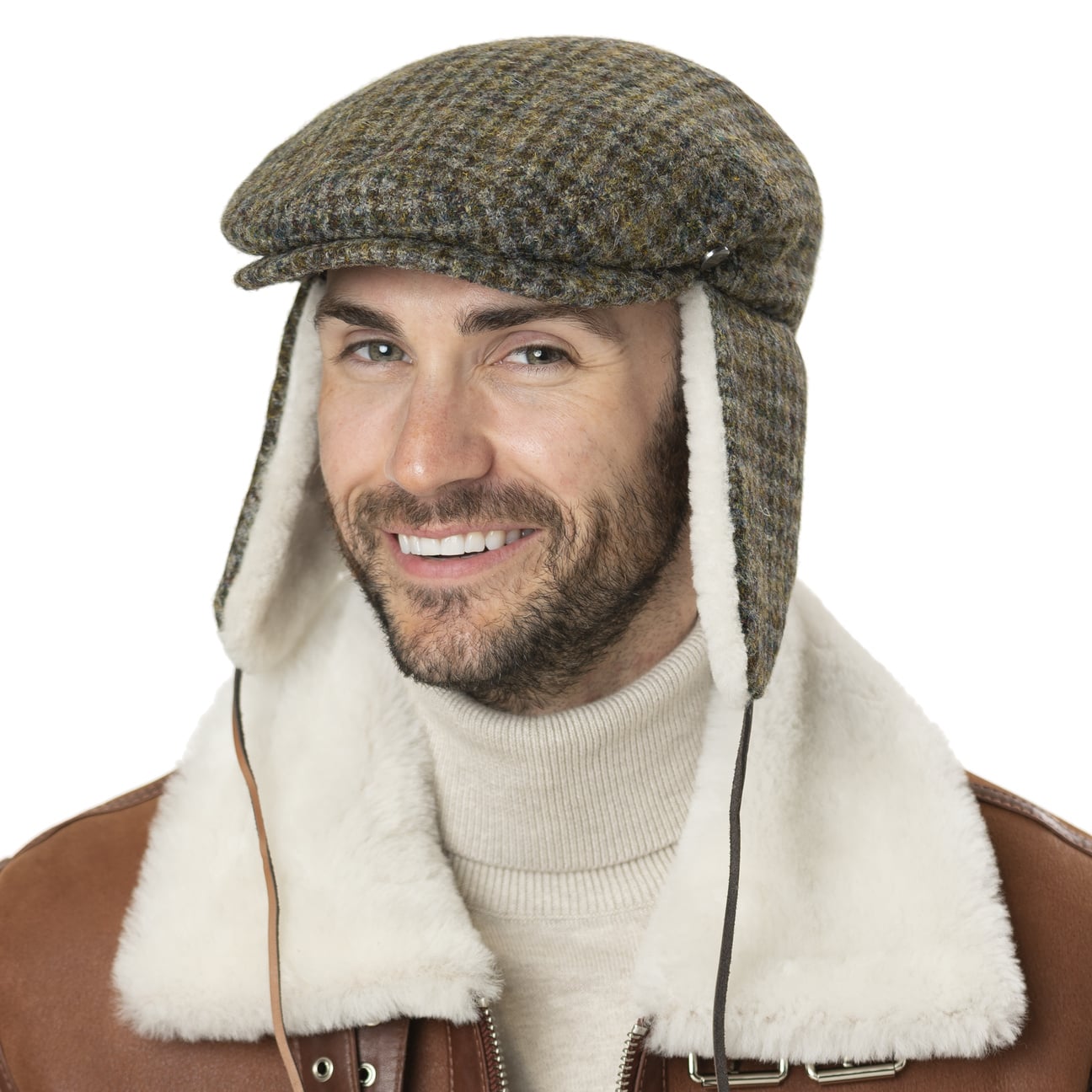 Surakey Bonnet Pompon Pour Enfants Chapeau Hiver Chaud Doux Bonnet D'hiver En Laine Tricotée Pour Bébé Nouveau-né Hiver Chapeau De Sport D'extérieur Pour Fille Garçon (0-2 Ans) Beige