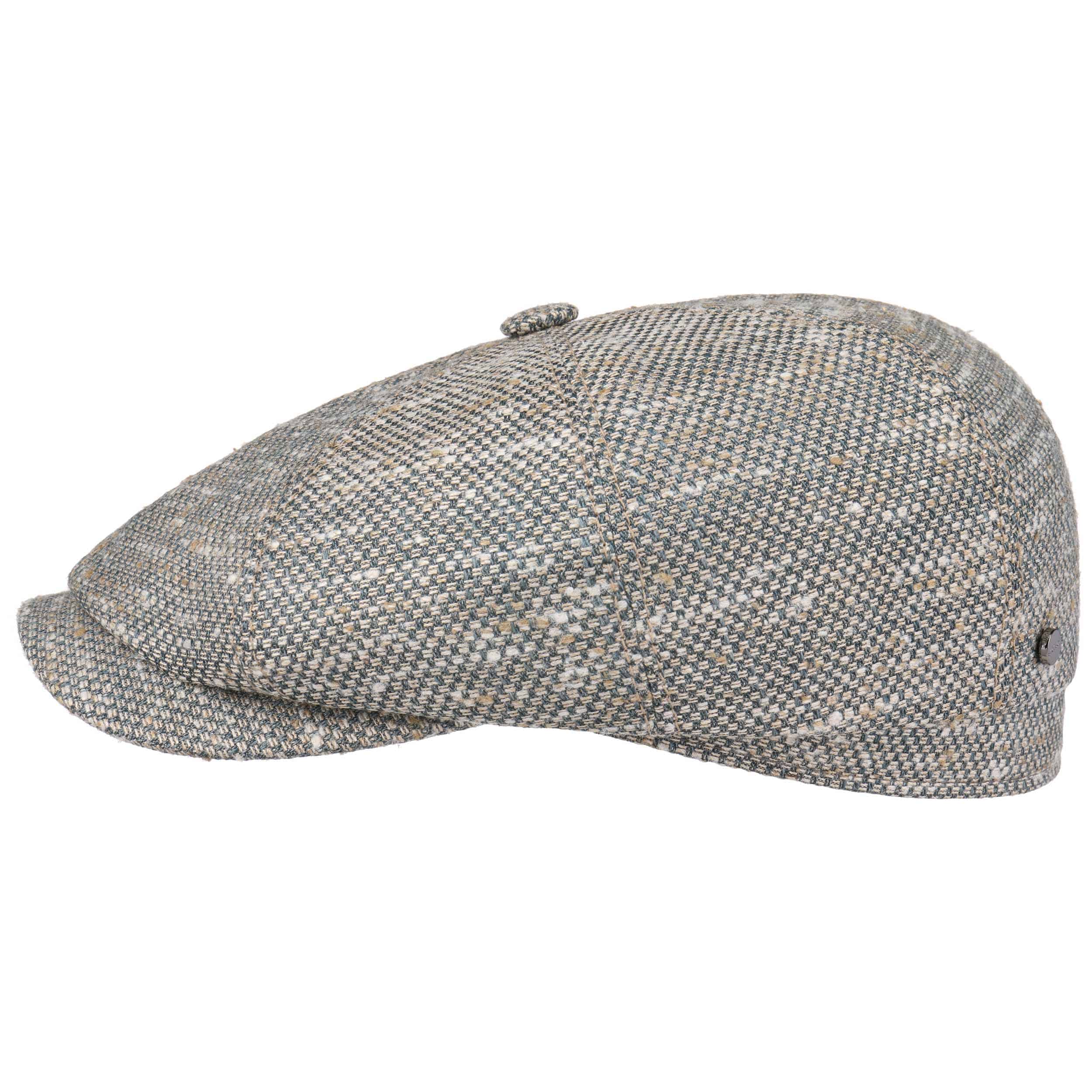 Casquette Stetson Gatsby Homme Casquette Stetson Muskegon Gatsby - Laine Cachemire - Visière Cuir - Hiver Bonnet Hiver Homme