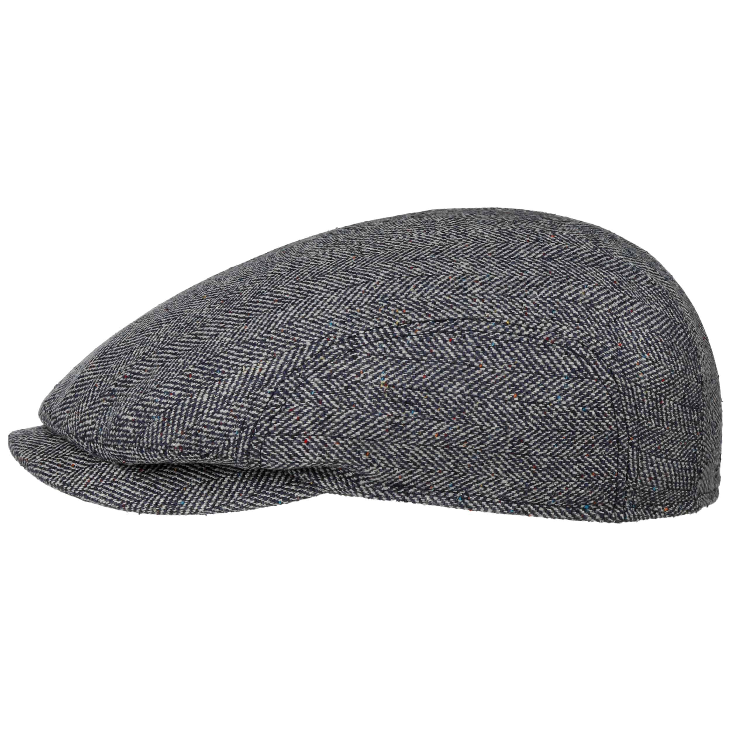 Casquette En Lin Stetson Homme - Protection UV - Fabriqué En UE - Style Gavroche Réglable