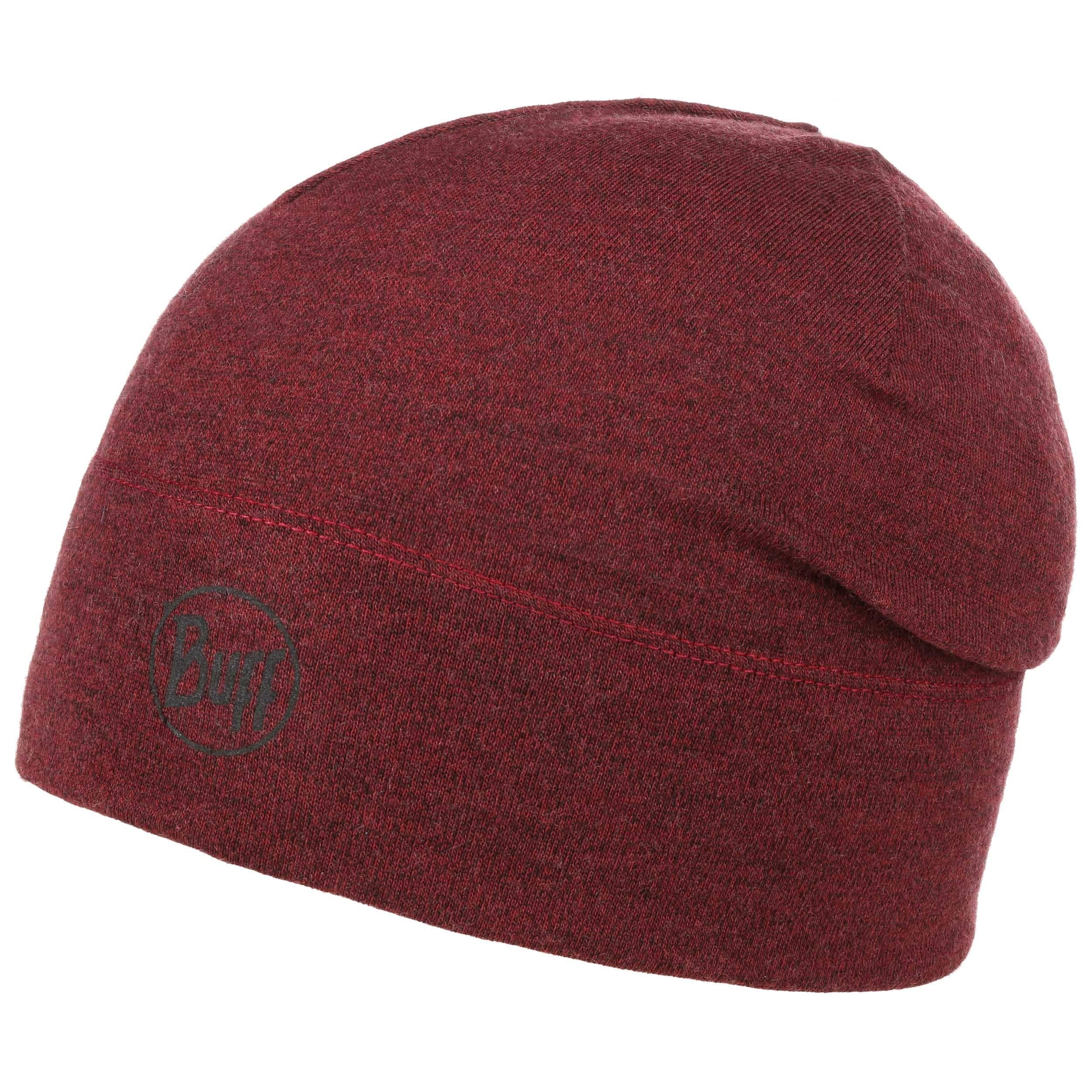 Bonnet En Laine Mérinos Mi-épais Unisexe Buff - Chaud, Sans