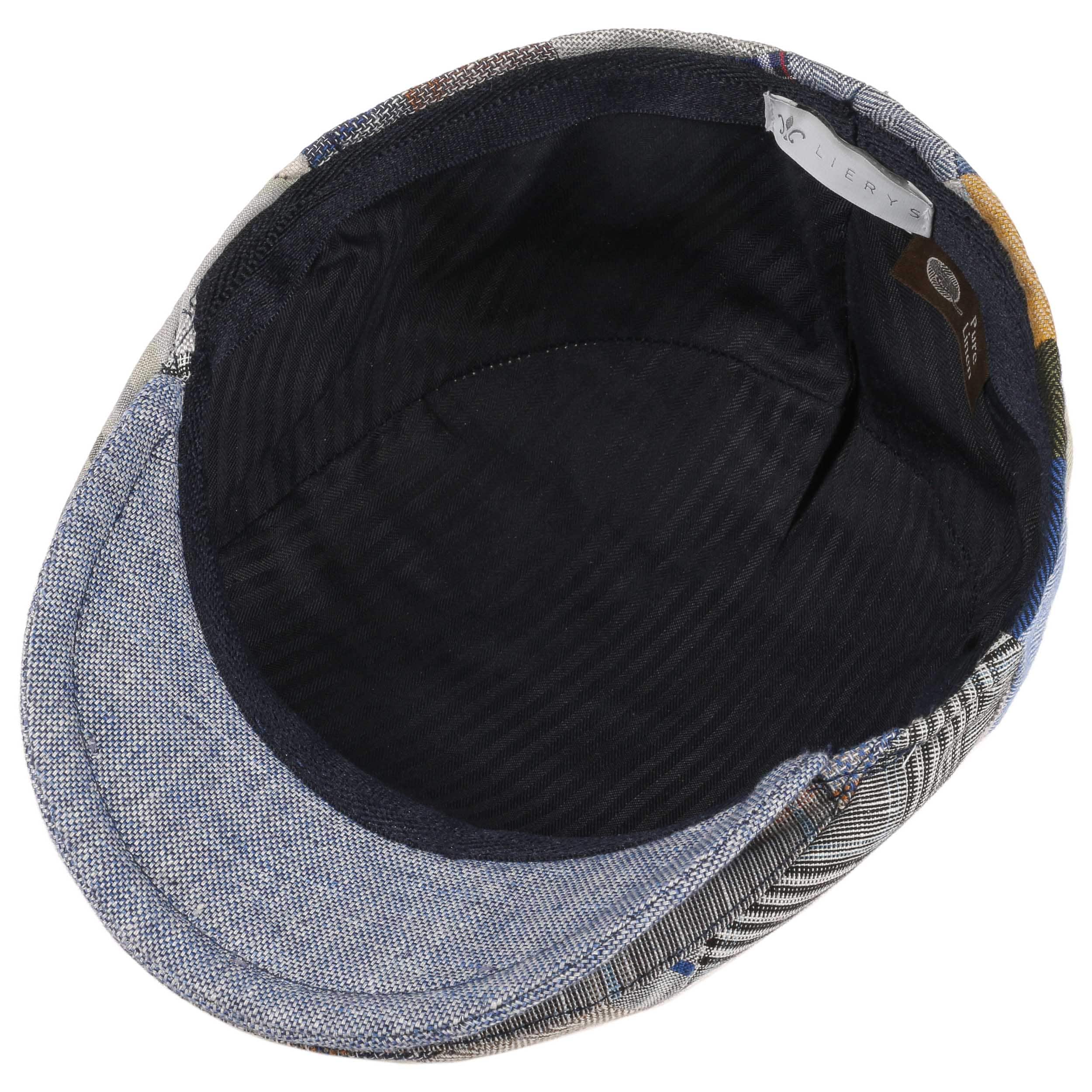 Lierys Casquette Wool Patchwork Homme - Made In Italy Laine Type