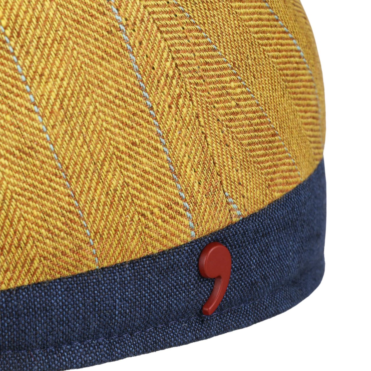 Casquette Plate Lamson Couleur Moutarde - Taille Unique - Unisexe Adulte