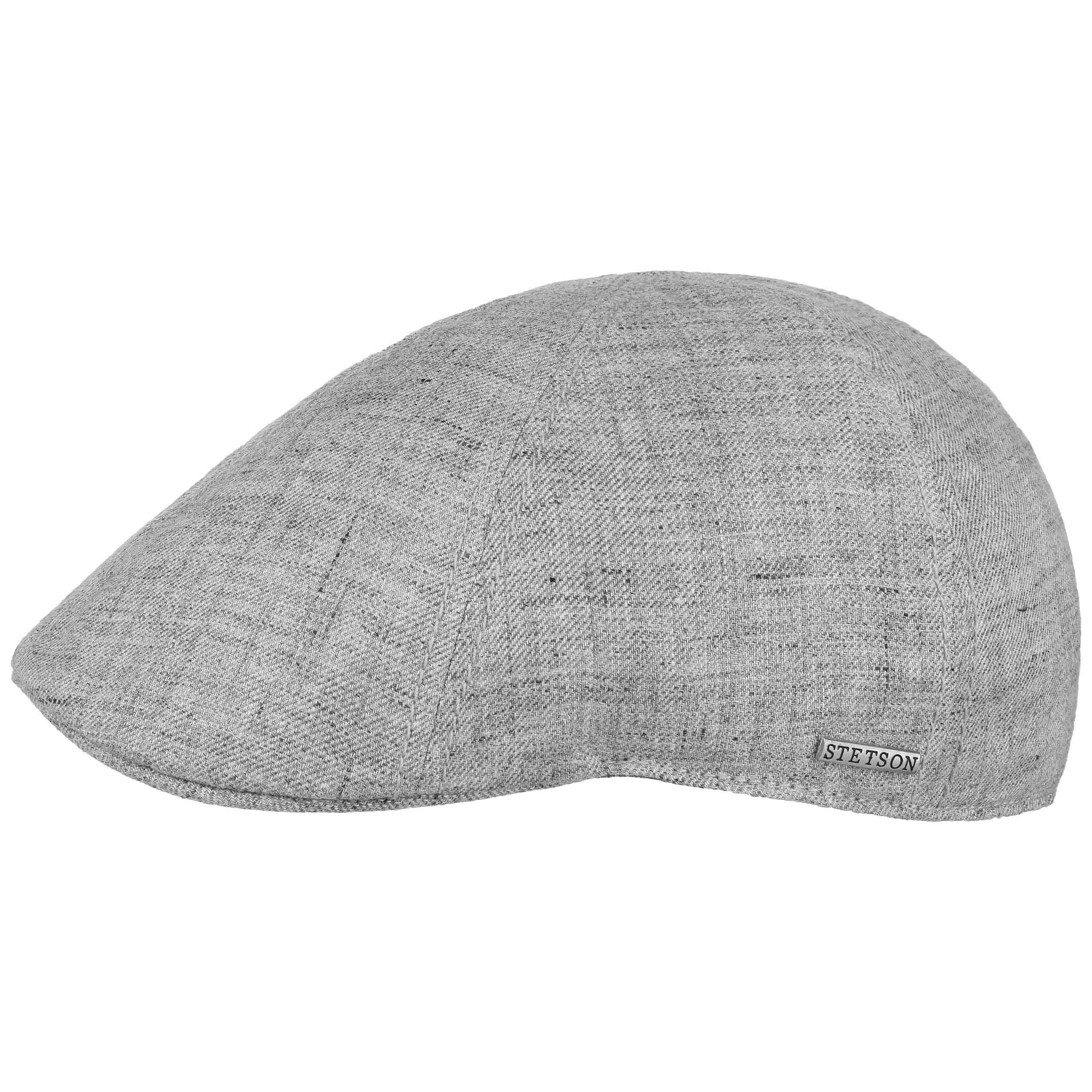 Casquette Plate été En Lin - 8 Panneaux, Pour Grandes Têtes (tailles M/L à XL/XXL) | Légère, Respirante, Idéale Golf, Pêche, Promenade