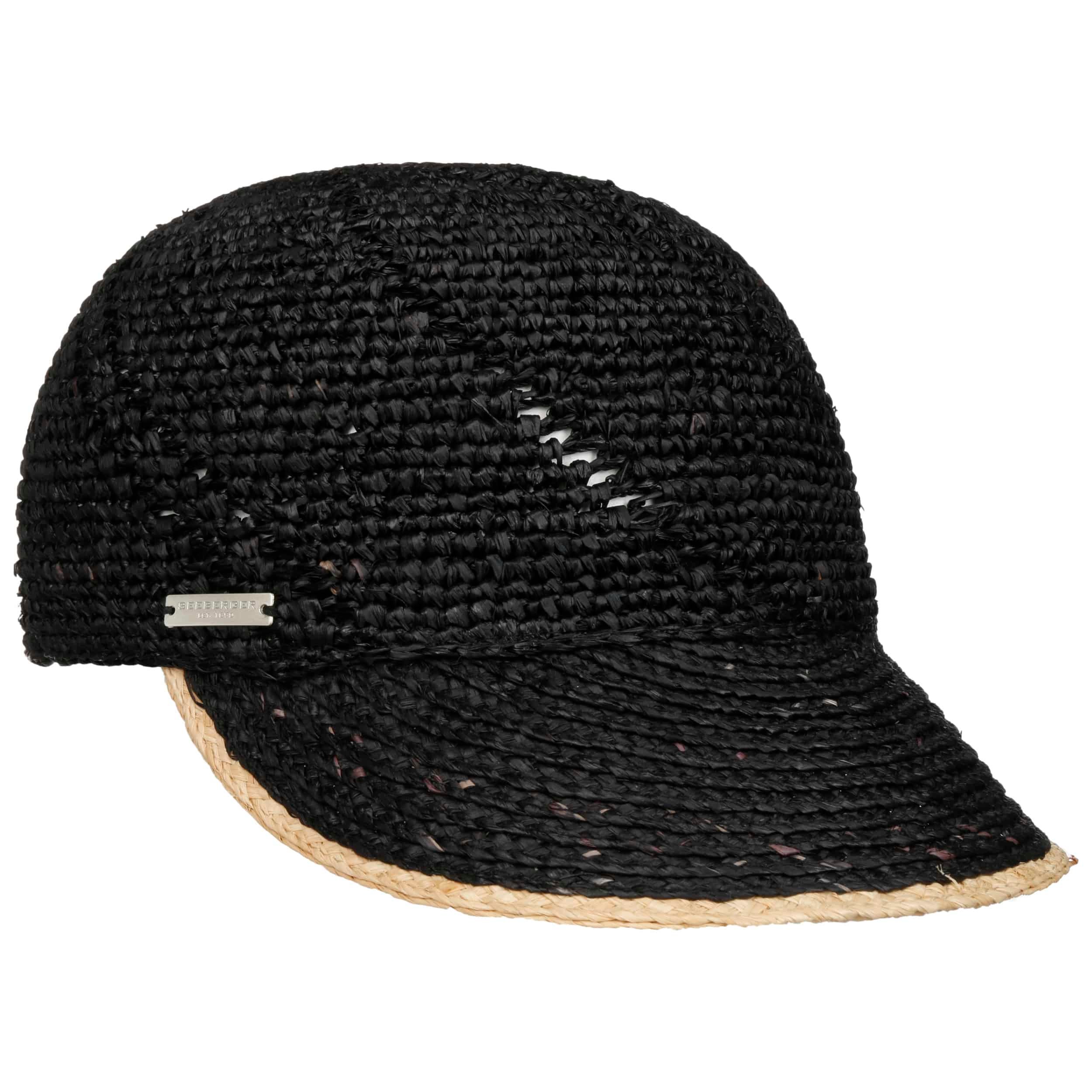 Casquette Seeberger Femme - Visière Large - 100% Coton - Taille Unique (53-59cm) - Protection Solaire