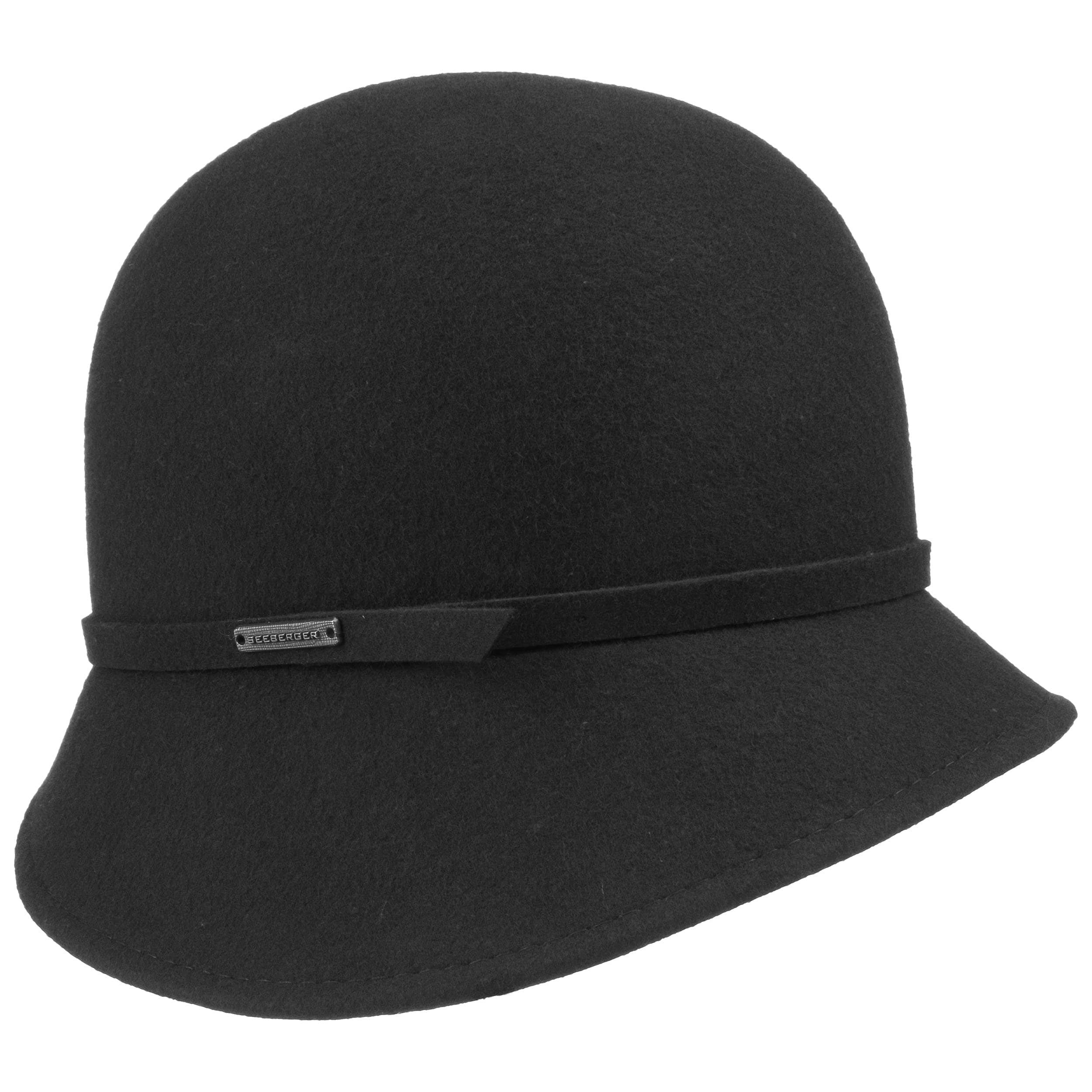 Chapeau De Chasse Seeberger Autrichien - Taille 57, Vert, En Feutre De Laine, Imperméable, Comme Neuf