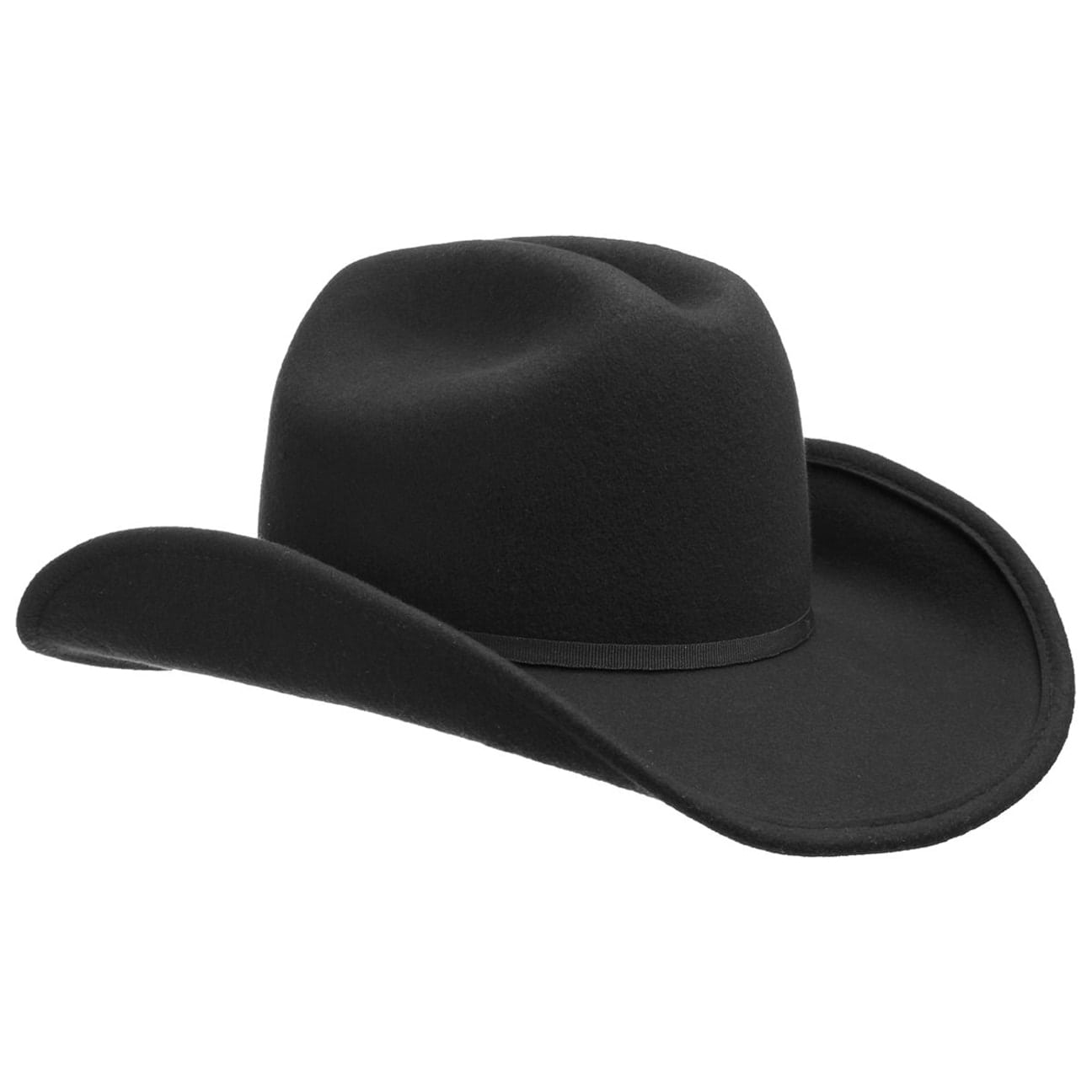 chapeau forme Fedora pour femme, en feutre de laine ou feutre de poil