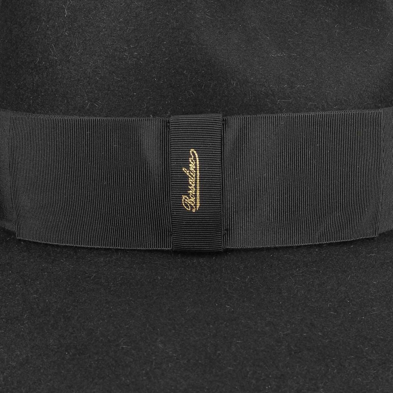 Chapeau Borsalino Noir En Feutre - Style Panama, Taille Unique Femme, Occasion