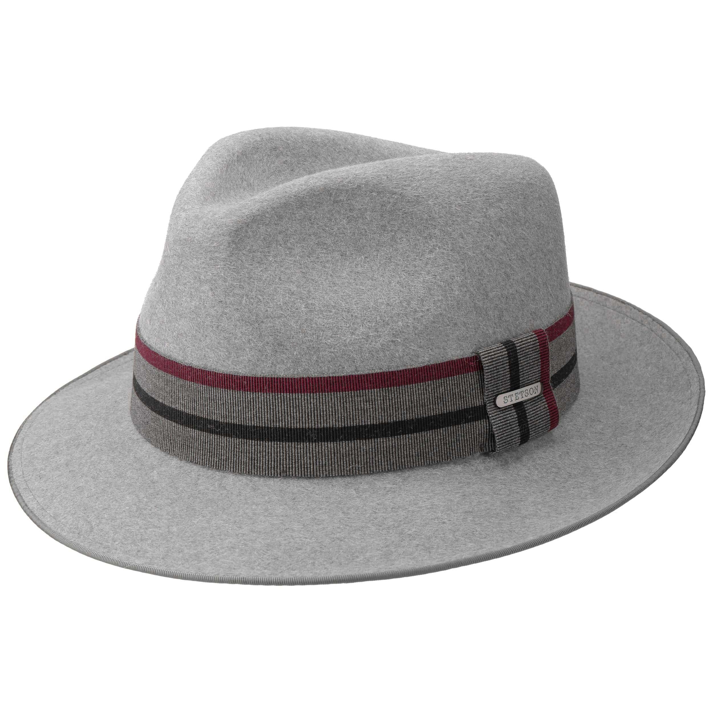 Chapeau Fedora Classique Feutre - Large Bord Plat Unisexe Taille M