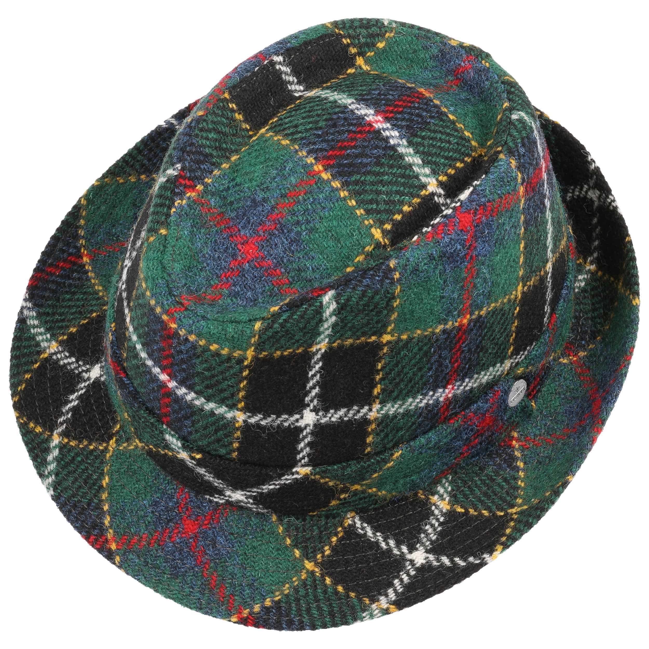 Chapeau Trilby (Fedora) En Laine Verte SHERWOOD - Taille 7 1/4 Pour Homme - Occasion
