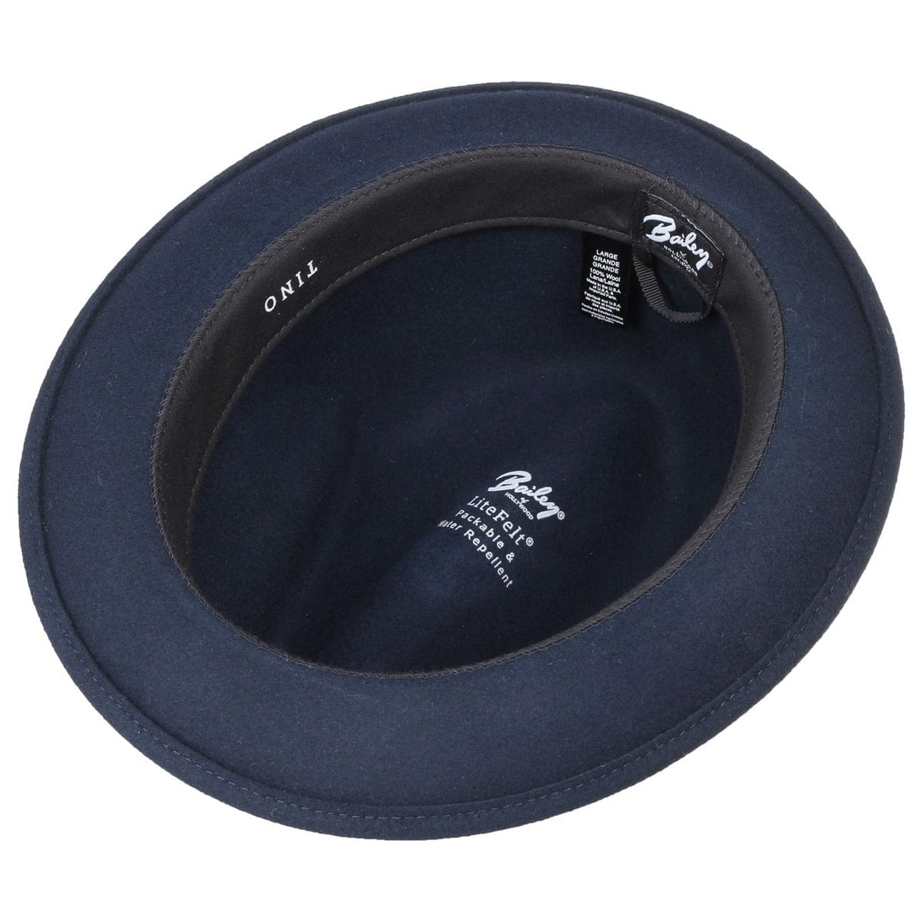 Chapeau Cowboy Bailey LiteFelt Marron – Laine 100%, Imperméable Et Emballable (Taille L)