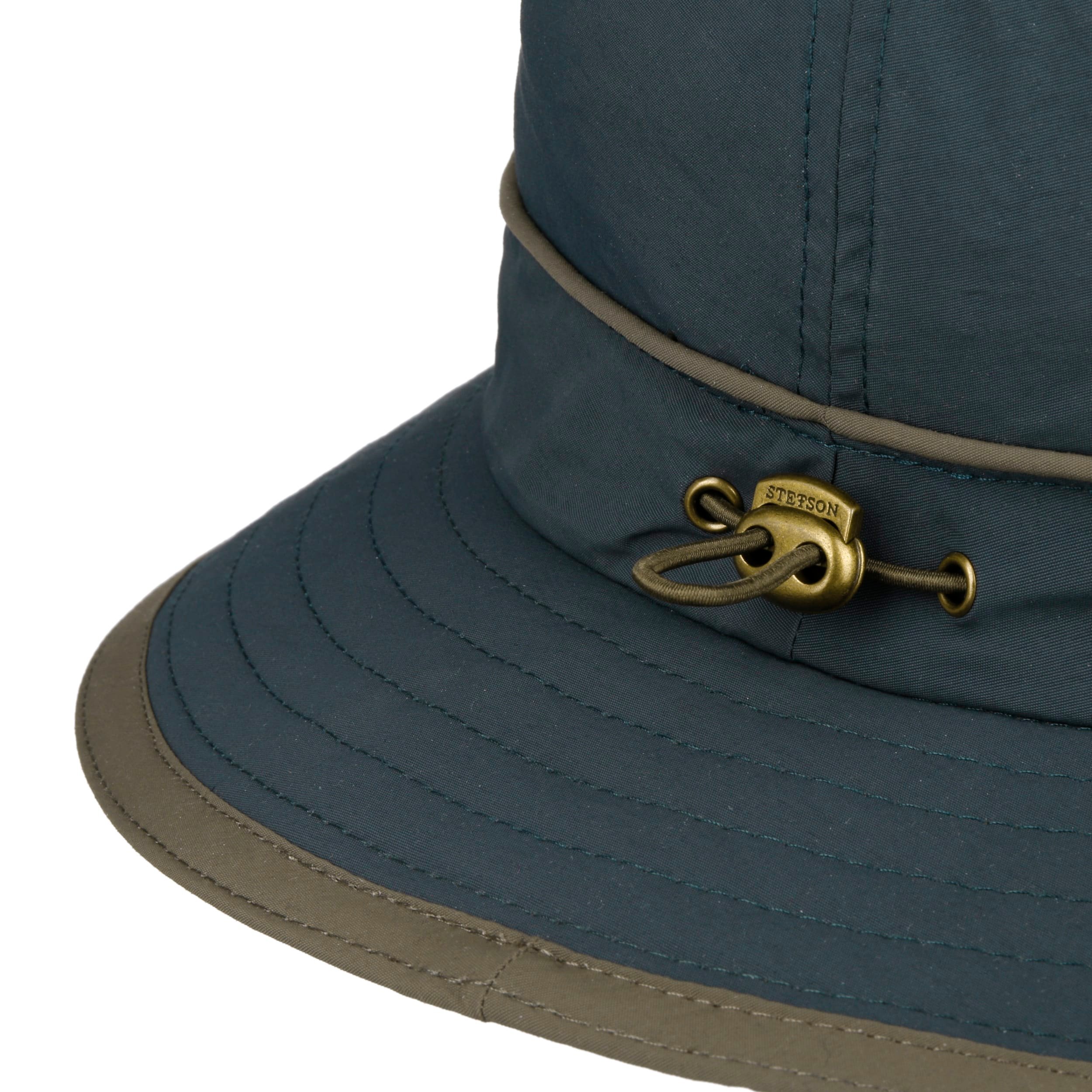 STETSON - Chapeau Outdoor 'Kettering' Homme/Femme - Capeline De Pêche Imperméable - Protection UV 40+ - Pour Tous Temps (Taille Unique Ajustable)