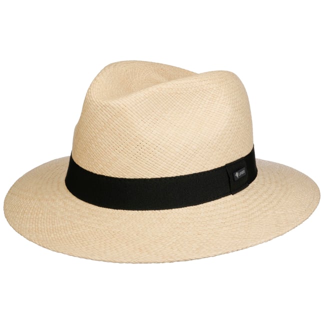 Lipodo Chapeau Paille Traveller Classic – Homme – Made In Italy – Ruban Gros Grain – Été Plage Voyage