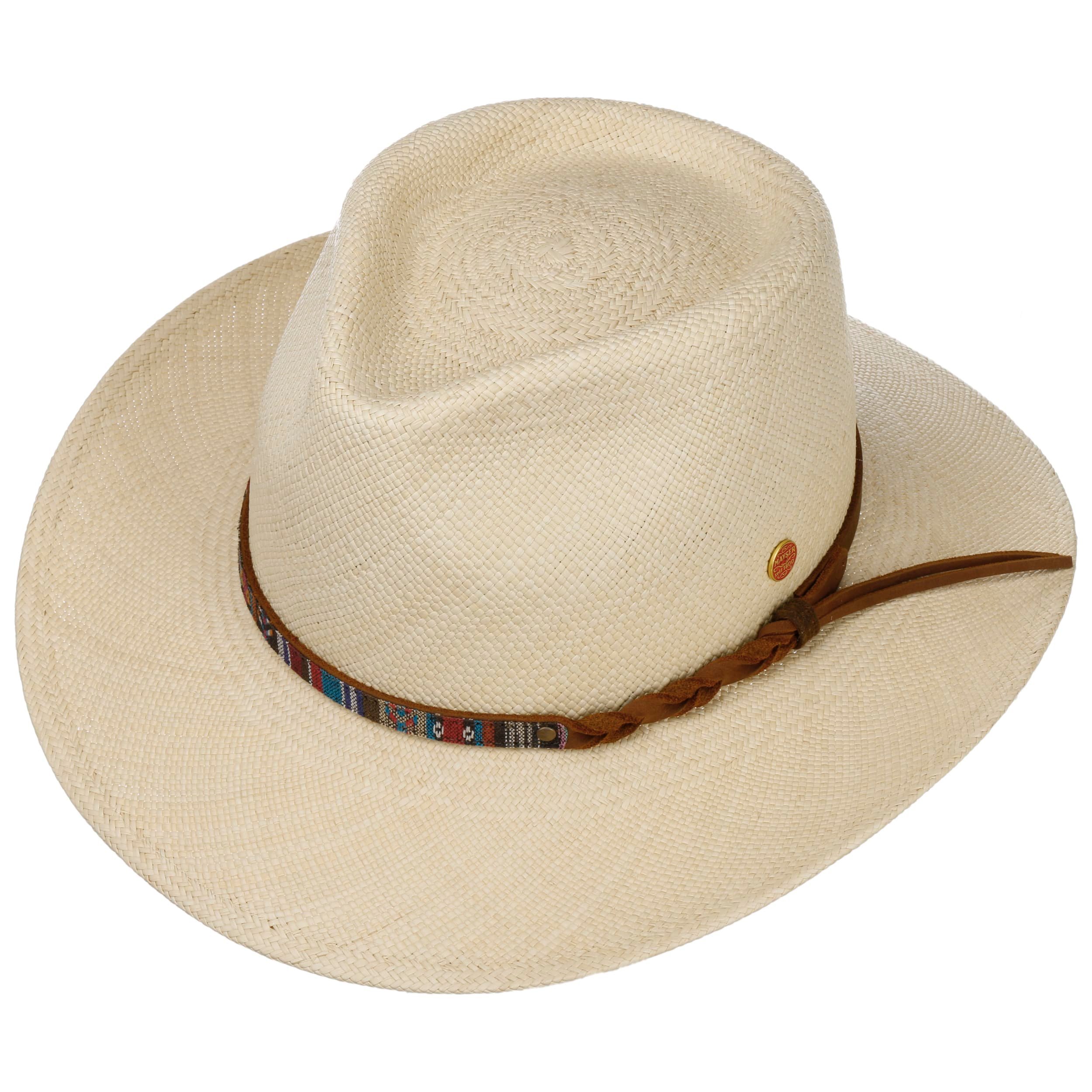 Resistol 10X Palomino Shantung Panama Straw Hat Size 6 7/8