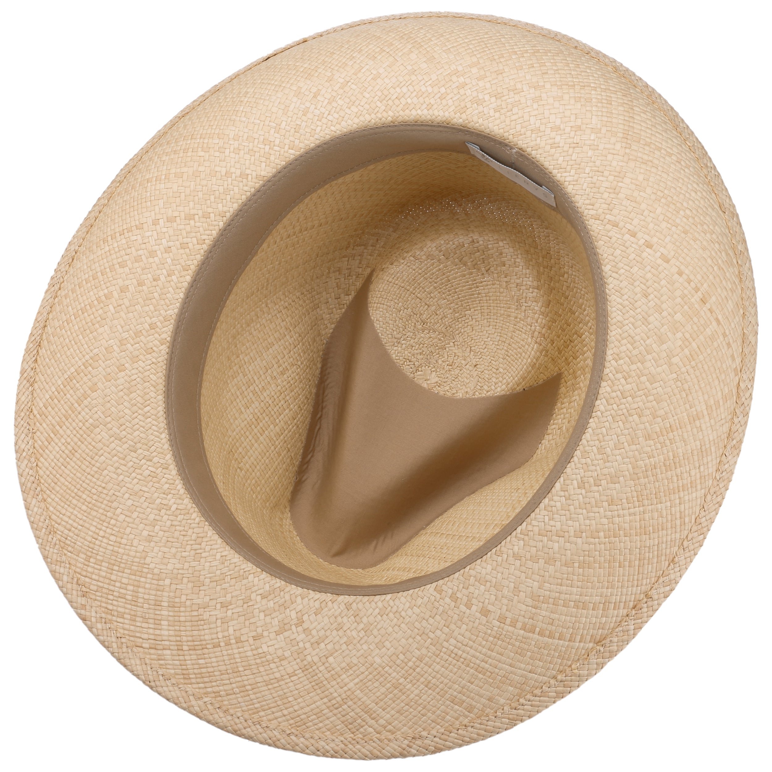 Banda Piel Elegante Sombrero Panamá Lierys Fedora Para Hombre - Hecho A Mano En Italia, Paja De Toquilla, Banda De Piel Sombrero Toquilla Ecuador