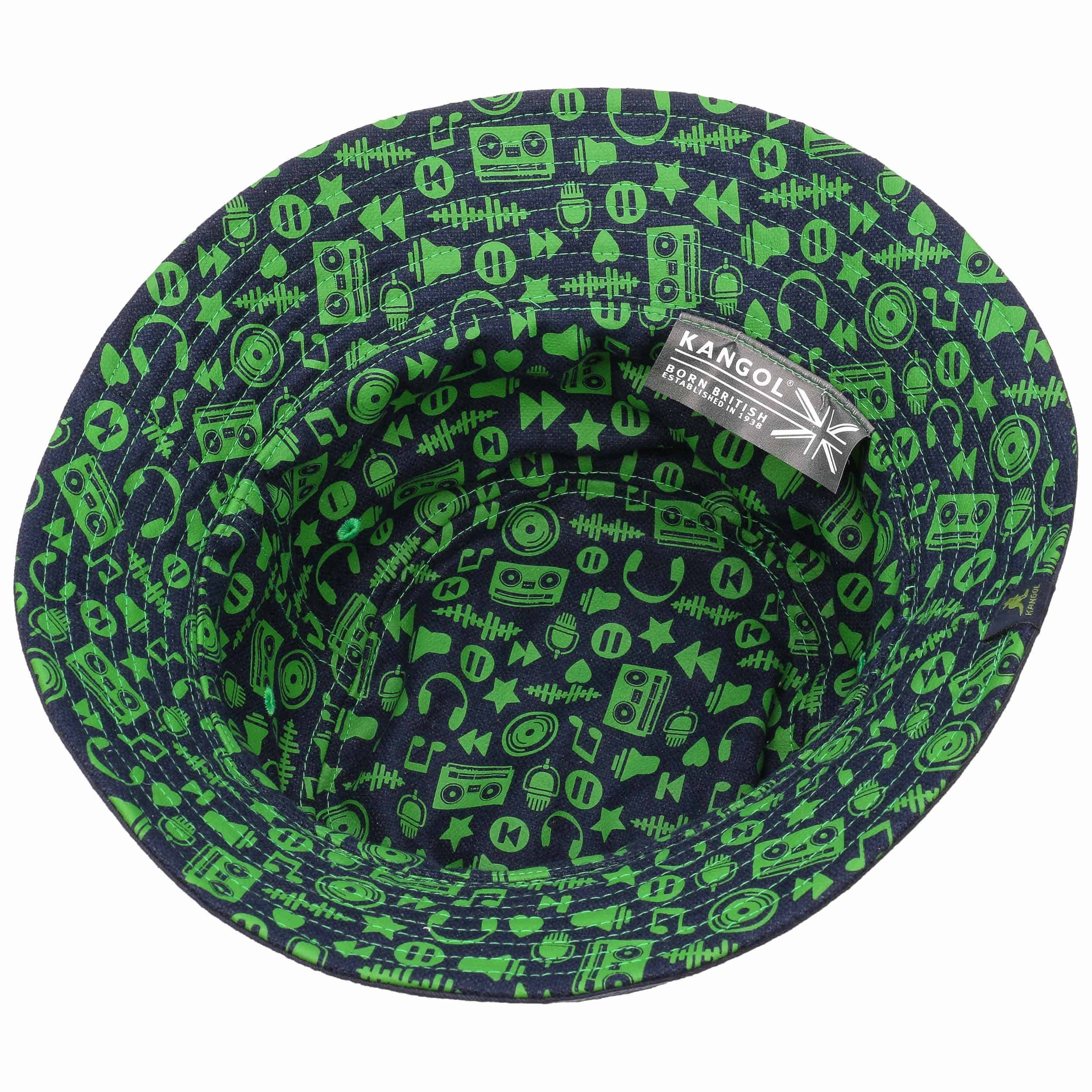 Chapeau Kangol Réversible - Côté Mesh Respirant, Avec Masque Inclus, Idéal Pêche Et été - 4