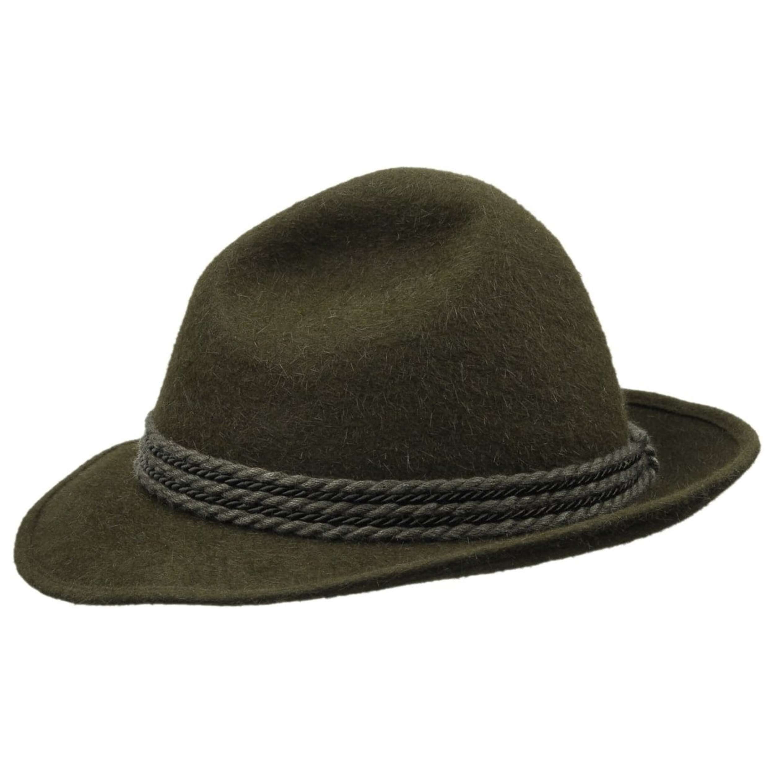 Chapeau Fedora Vintage Lite Felt – Laine, Marron, Taille M, Fabriqué Aux USA, Léger Et Déperlant