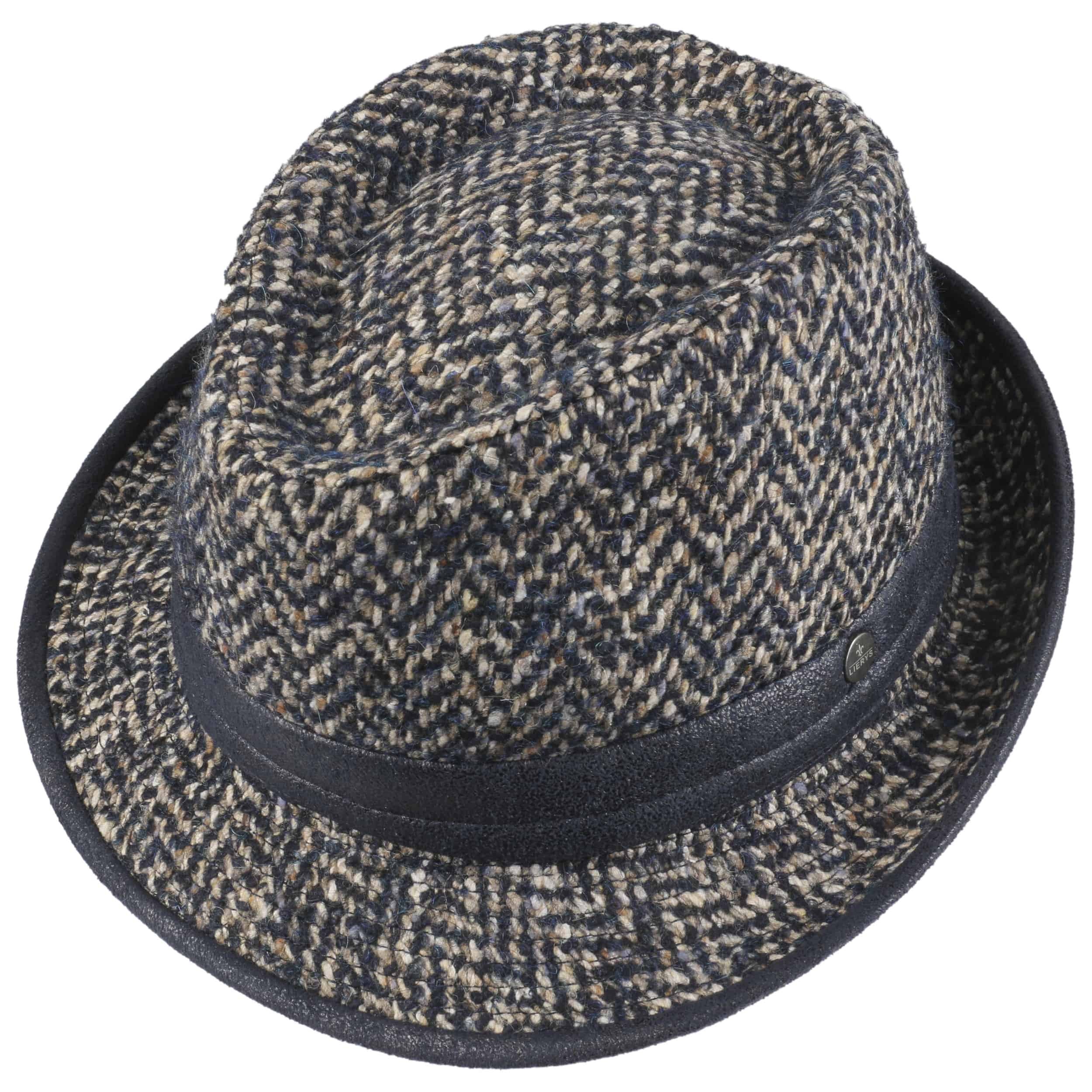 Chapeau Trilby Verona - Petit Bord, Coton, Fabriqué En Italie, Unisexe, Style été/printemps