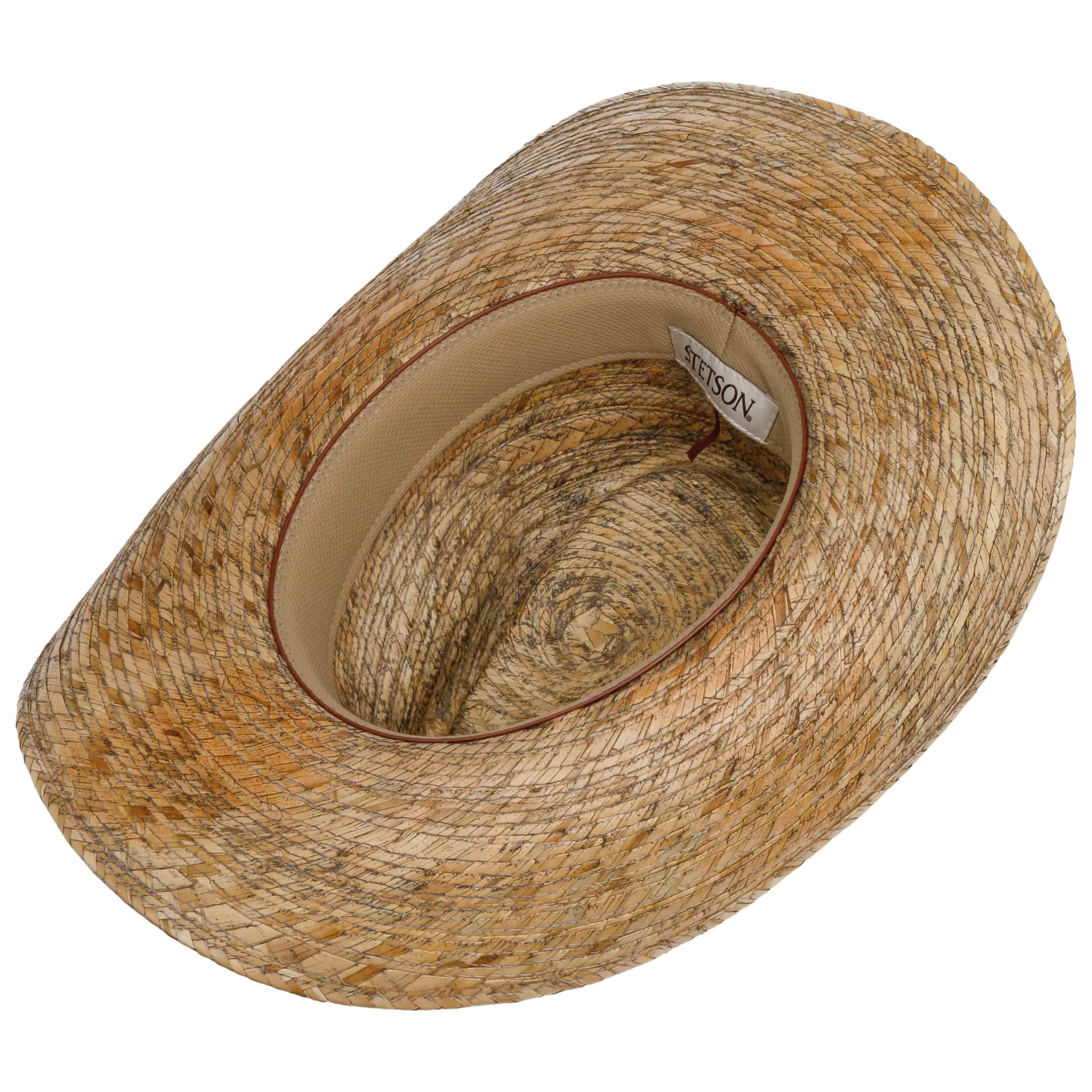 Twister Chapeau de cowboy Bangora en paille pour homme - T73528, ivoire