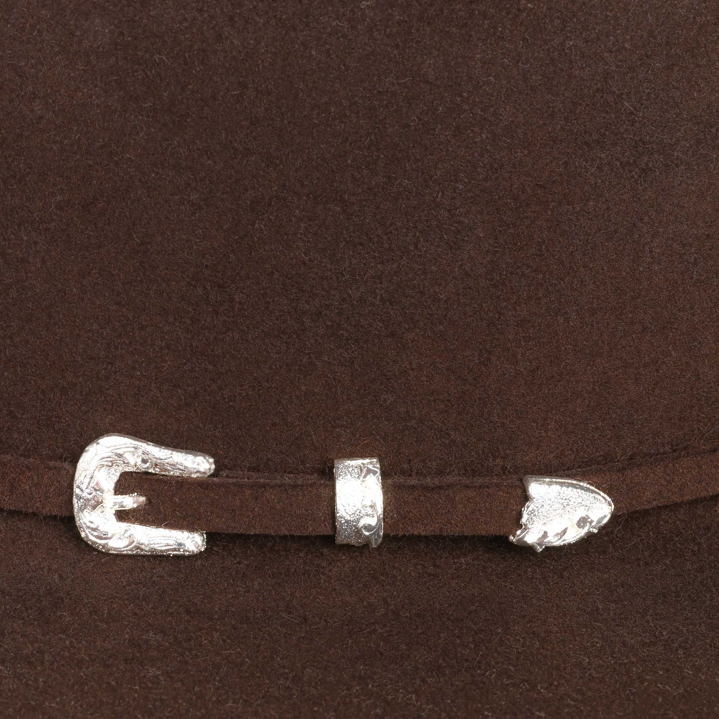 Chapeau Cowboy Stetson Dee Pickett 5x – Castor Vintage – Long Ovale