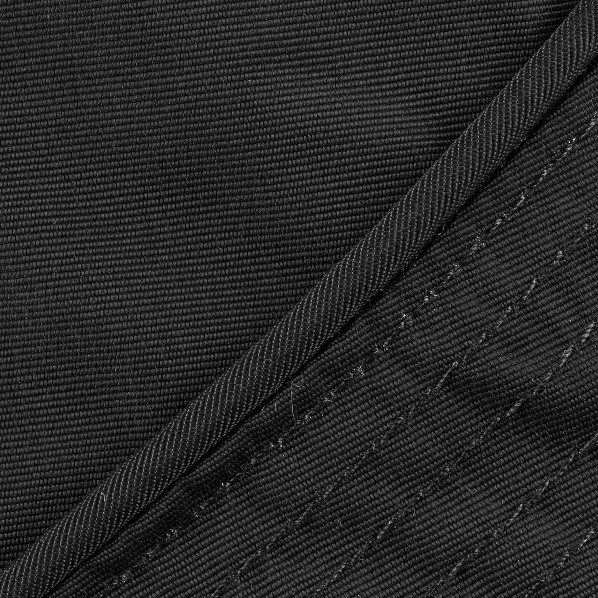 Chapeau De Pluie Seeberger Lasina - Tissu Imperméable - Taille Unique Noir - Bord Large - Doublure Coton