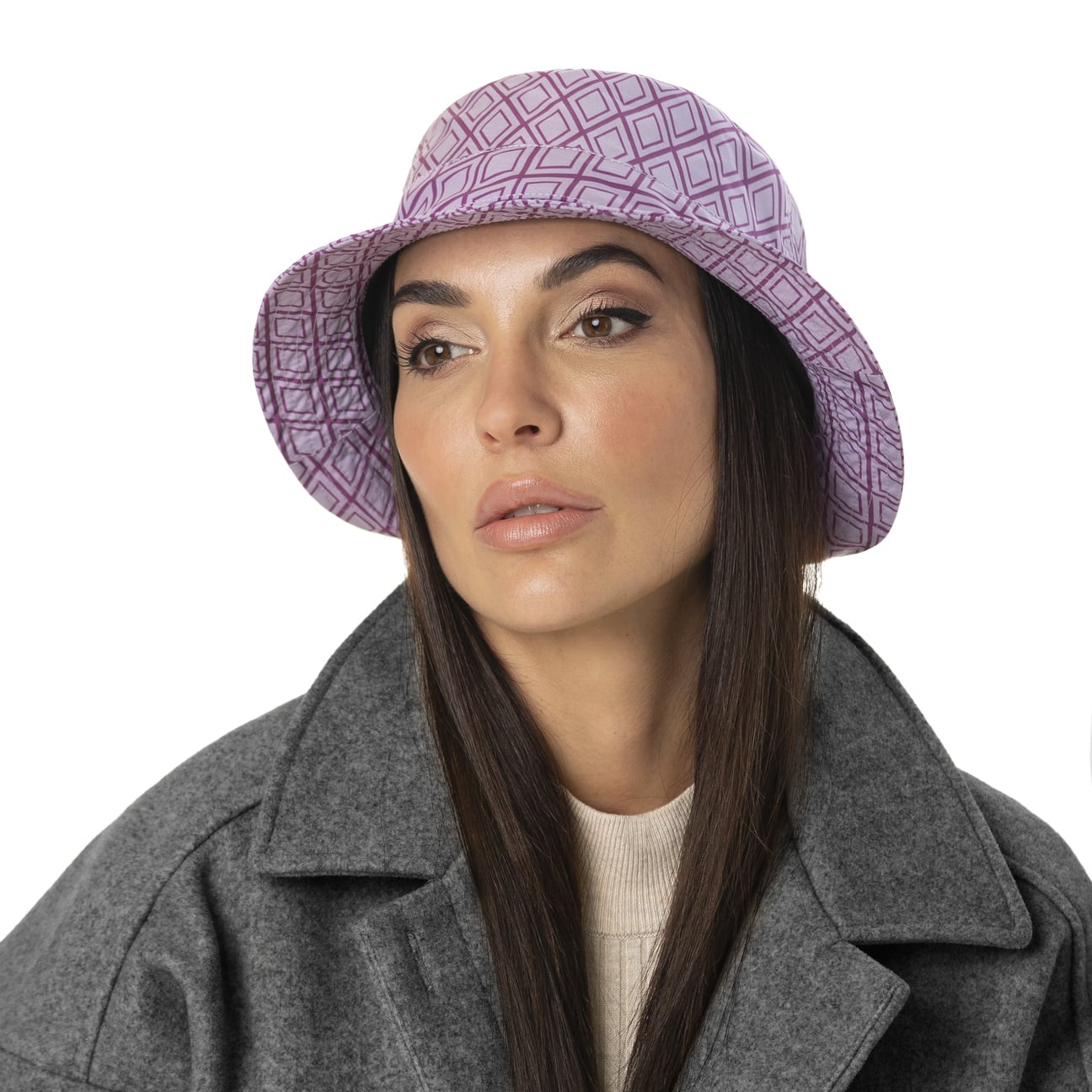 Seeberger Twotone Bucket Chapeau De Pluie Pour Femme Violet Taille Unique Violet 6 7 8 7 1 4  C1b5d291 B092 5dc5 8ef3 07b2d690b480