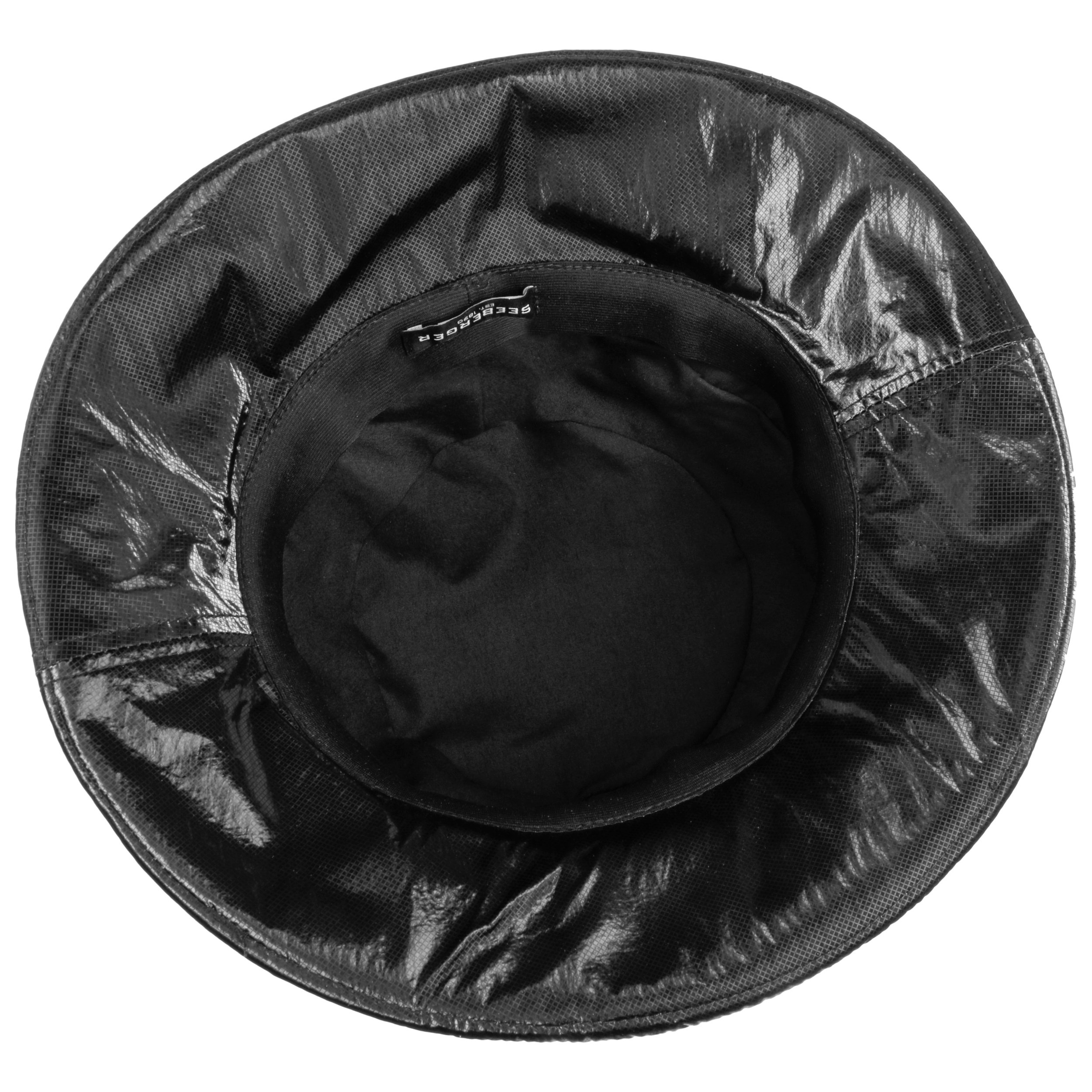 Chapeau Bucket Femme Seeberger - Imperméable, Doublure Coton, Taille Unique (55-58 Cm) - Pour La Pluie, été, Printemps