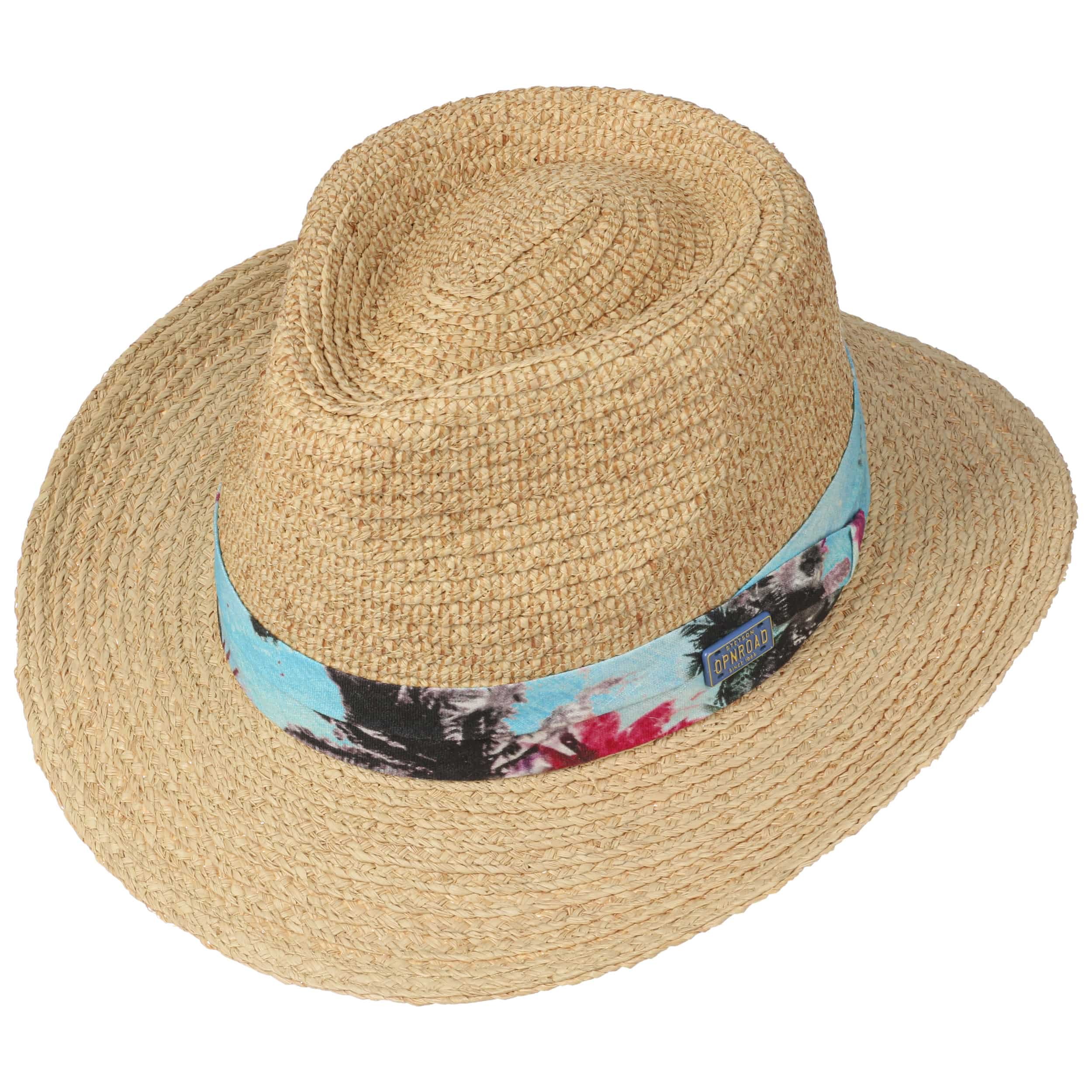 Chapeau De Soleil Cowboy Mesa Par Silver Canyon - Paille Raphia, Natural, Taille 6 3/4