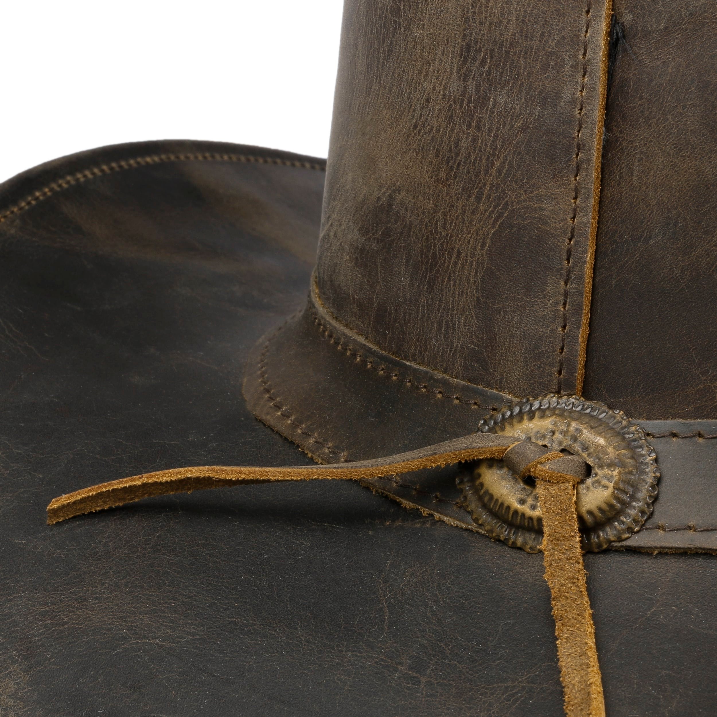 Bandes de chapeau en cuir - France