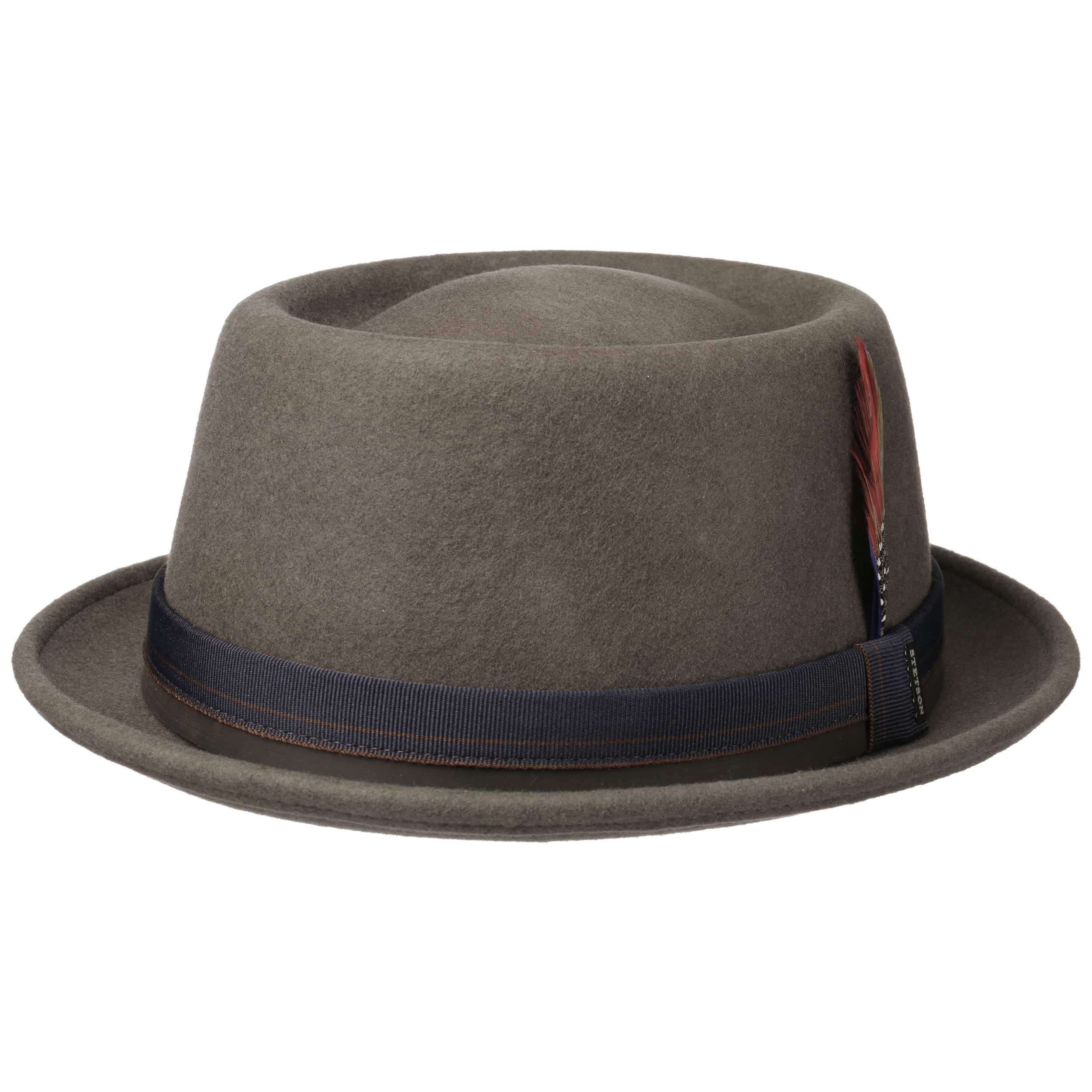 Chapeau Fedora En Feutre Pliable Style Pork Pie - Taille Unique - Neuf Avec étiquettes