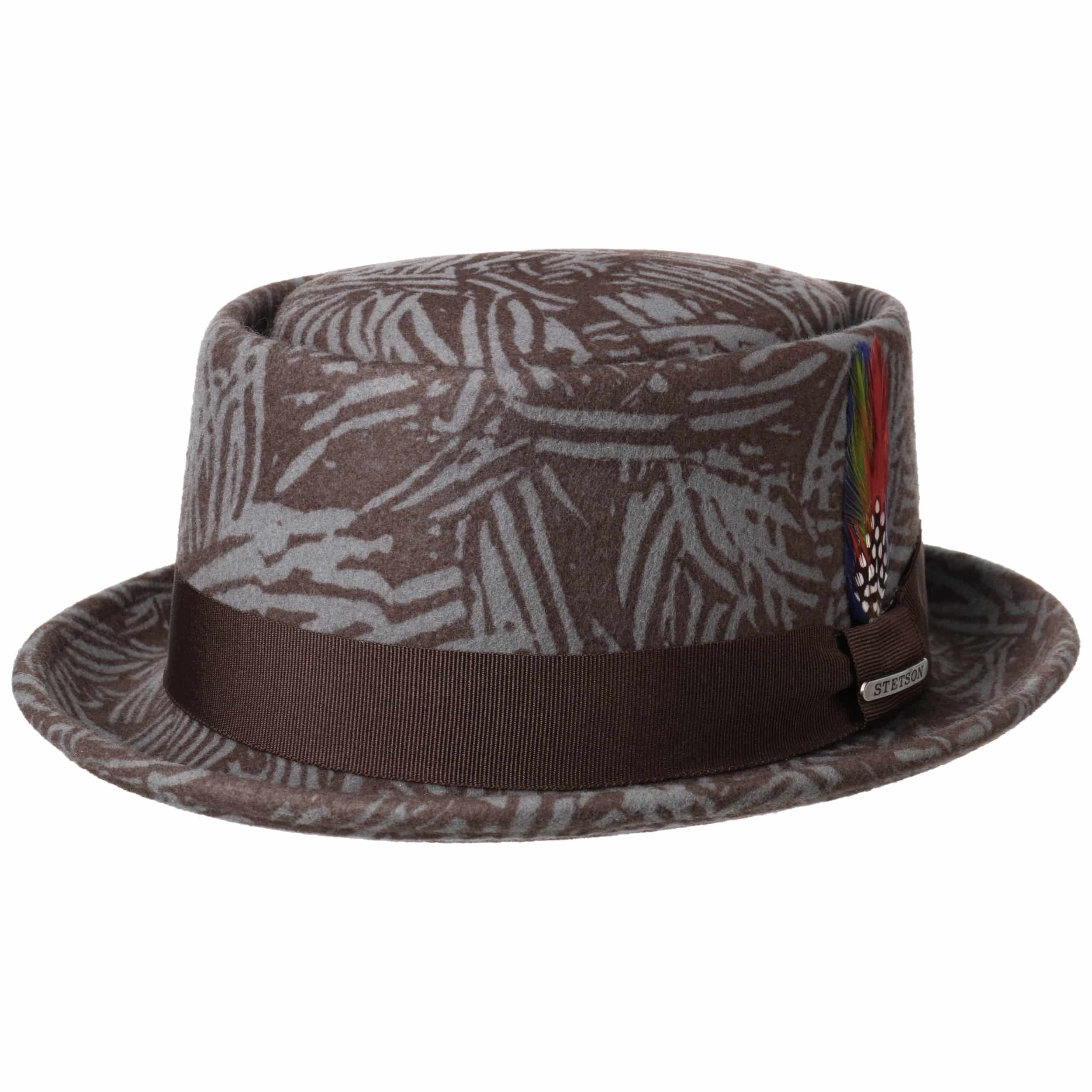 Chapeau Fedora En Feutre Pliable Style Pork Pie - Bord Court Vintage - Taille Unique - Neuf Avec étiquettes