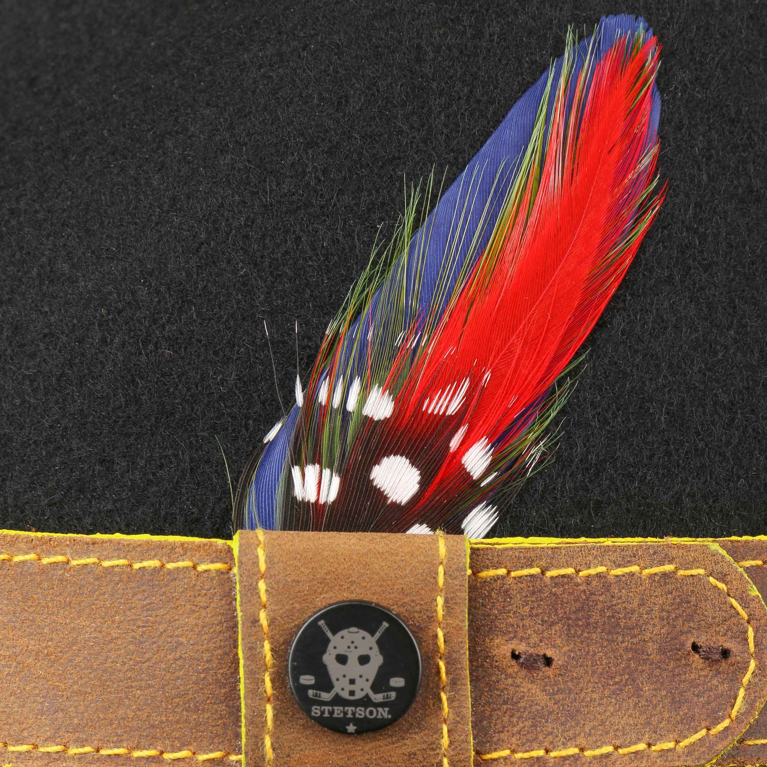 Chapeau En Feutre De Laine Oktoberfest - Style Alpin, Bord 5,5 Cm, Fabriqué En Allemagne