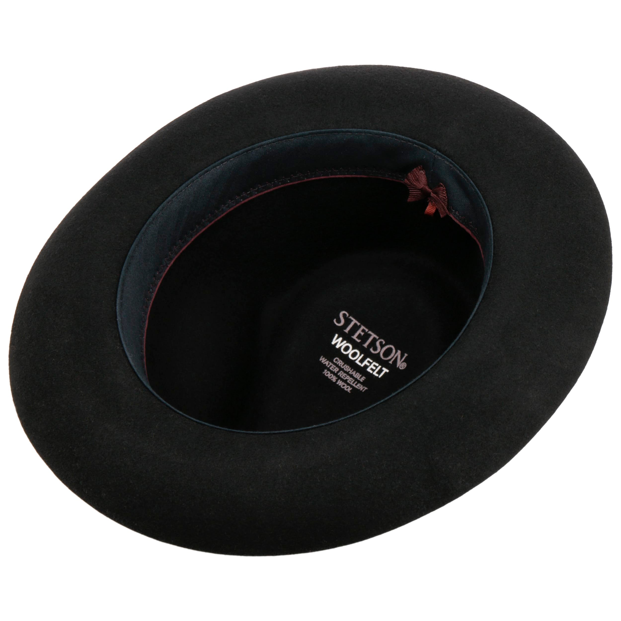 Chapeau en feutre de laine olive | Chapeau pour homme et femme
