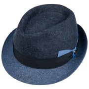 Chapeau Fedora En Feutre De Laine Pour Homme/femme - Classique, Bord 4.7 Cm, Hydrofuge - Toutes Saisons, Couleur Uni