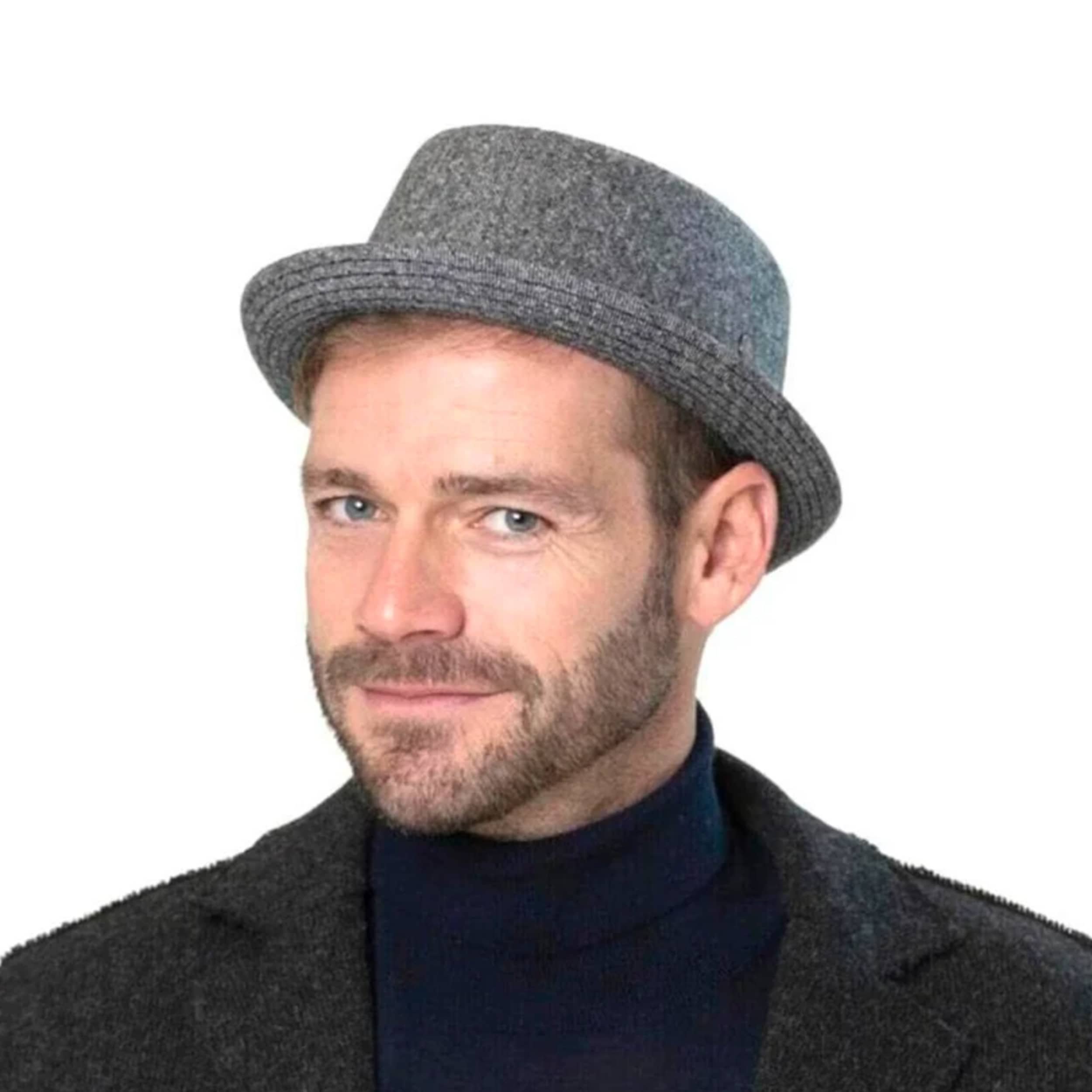 LIERYS Lindsburgh Pork Pie Men's Wool Hat – Made Italy