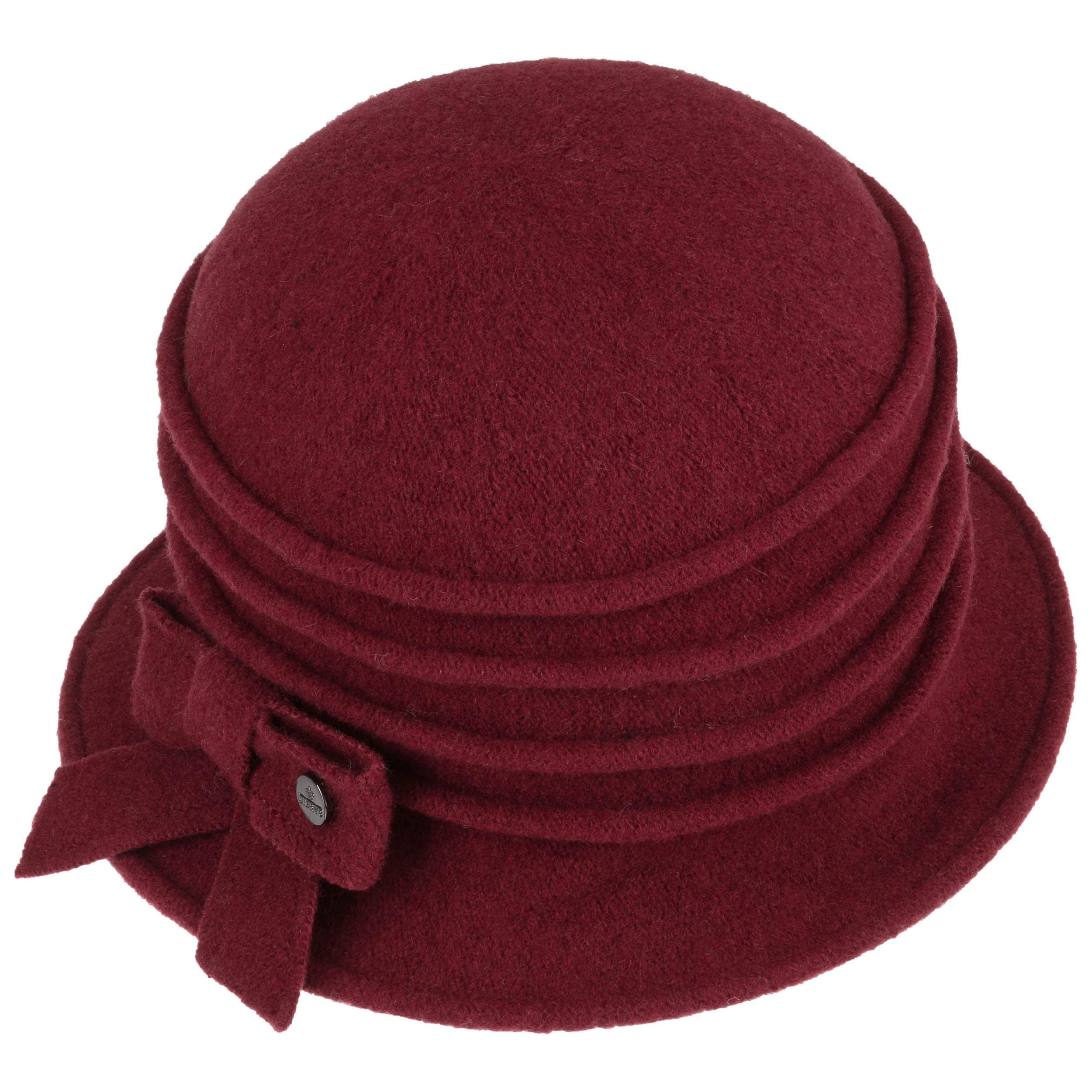 Chapeau Cloche En Laine Pour Femme - Fabriqué En Italie, Avec Visière - Taille Unique, Pour L'automne Et L'hiver - 5