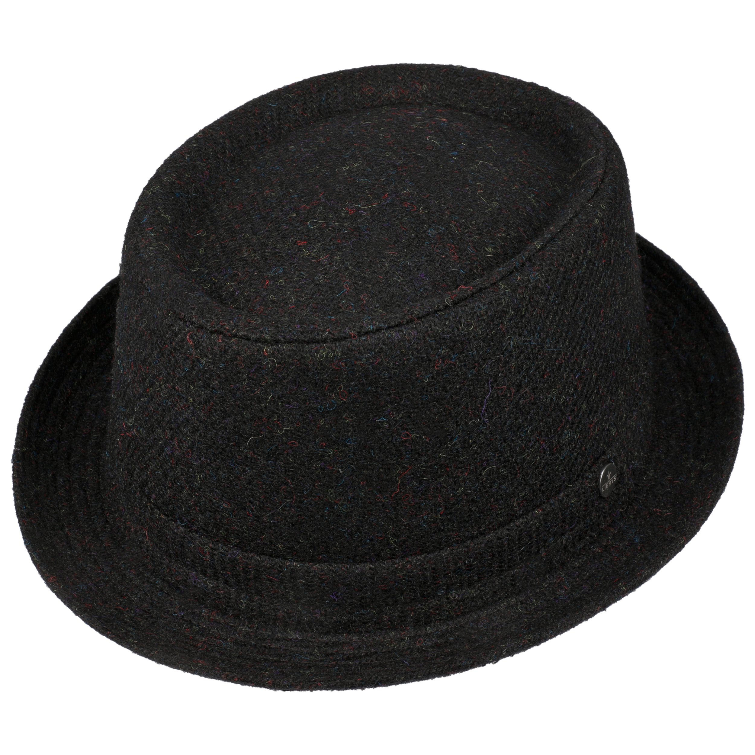 Chapeau Porkpie Laine Heisenberg - Noir, Style Vintage