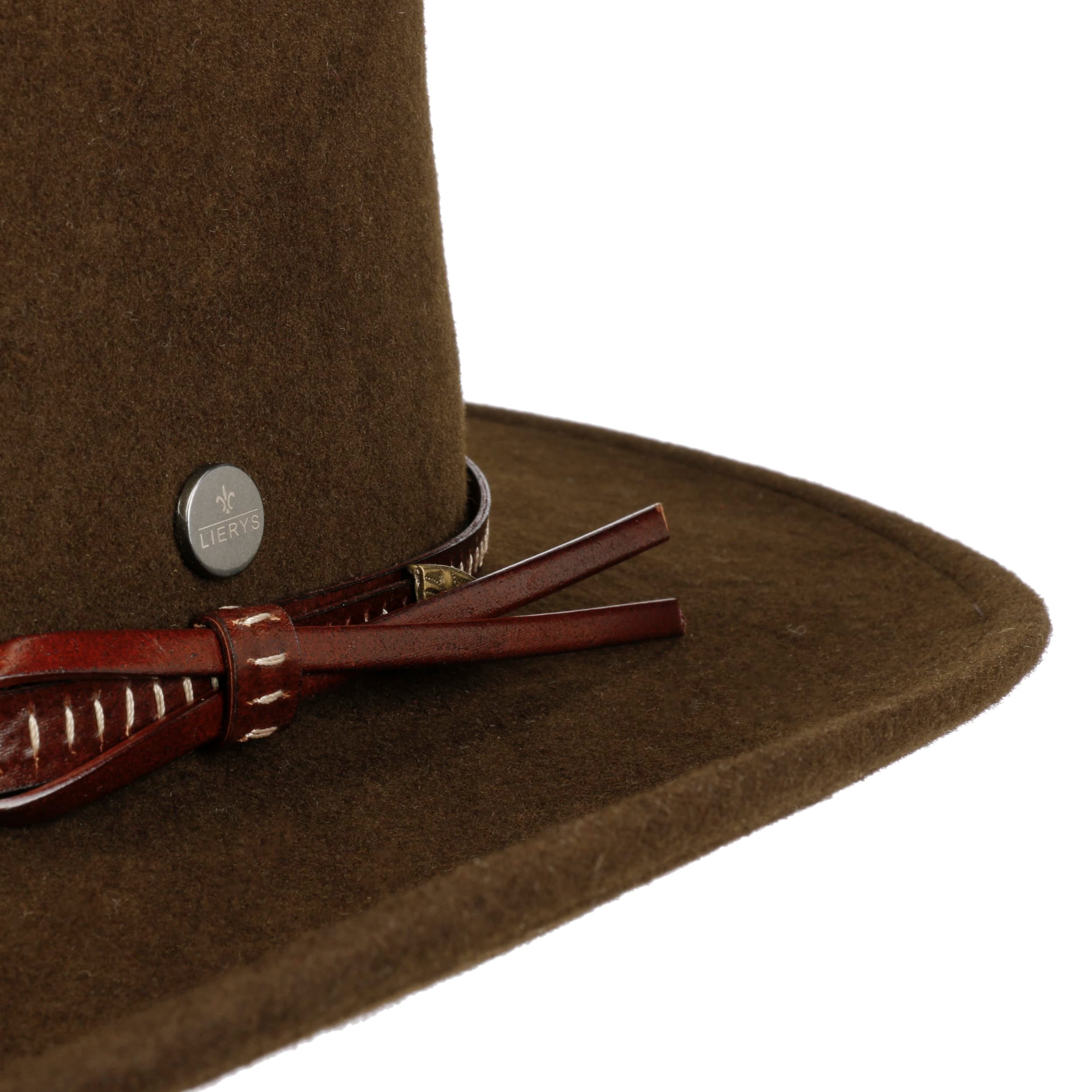 Chapeau Western Bailey XX Taille 7 - Marron Foncé 100% Laine - Légèrement Utilisé