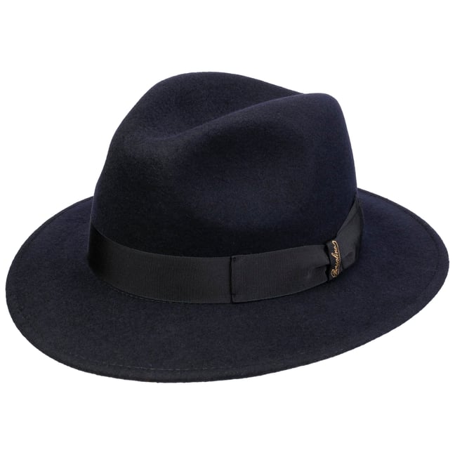 Chapeau Feutre Laine Homme – Coupe Bossalino, Bord Petit, Olive, Italie Taille 59