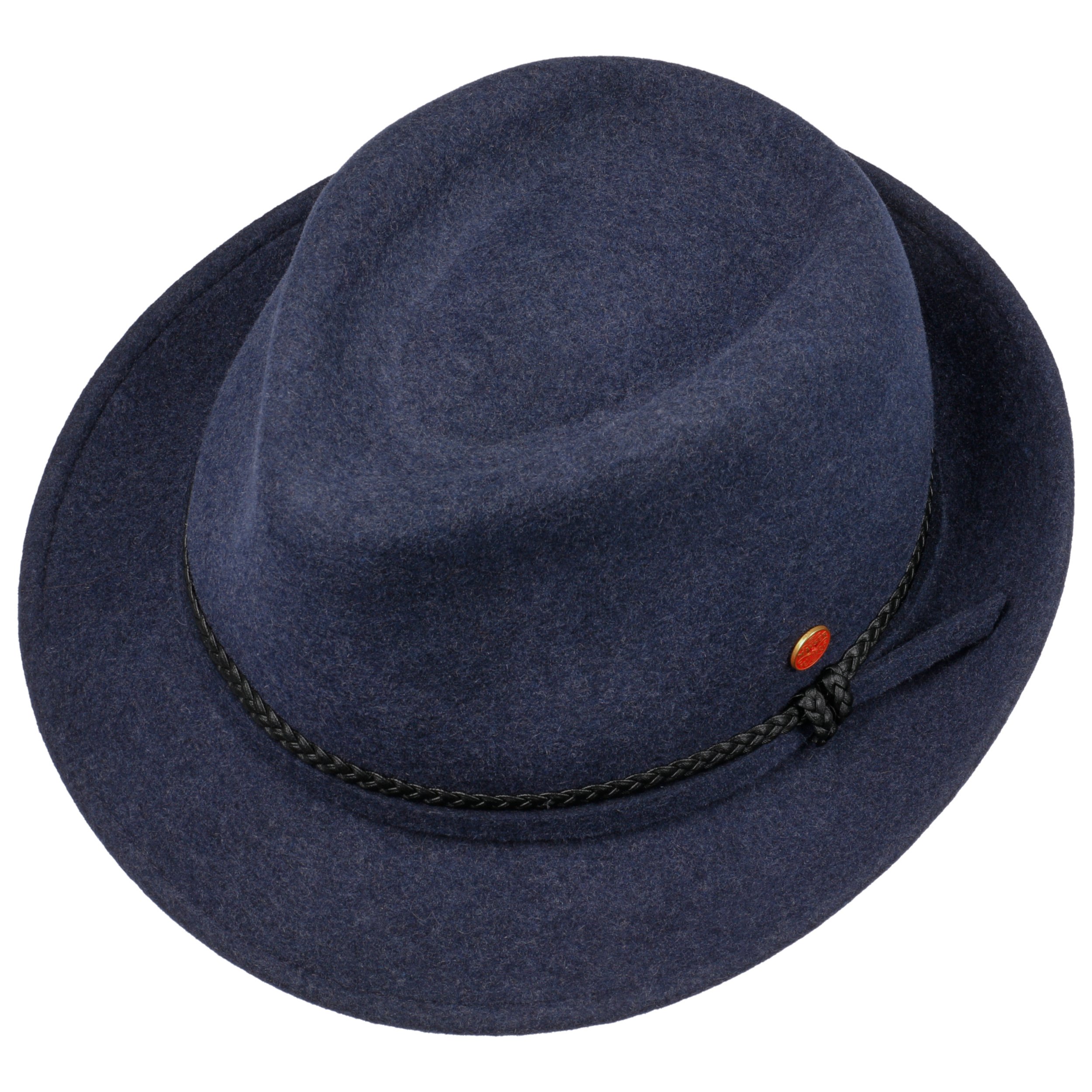 Chapeau En Laine Feutre Mayser Susanne - Taille Unique 55-57 Cm | Chapeau Cloche Avec Visière Style Rétro