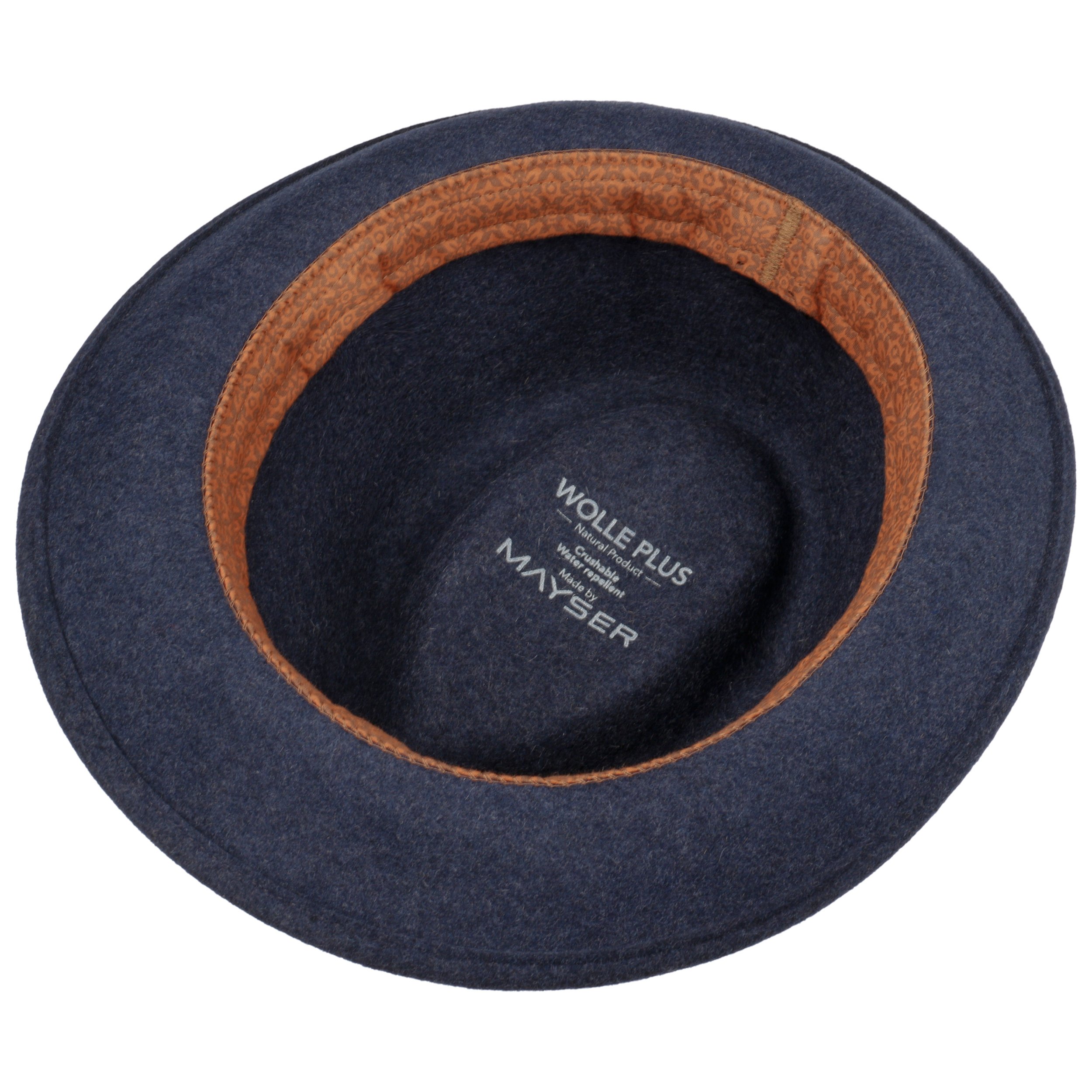 Mayser Chapeau Trilby Classique En Feutre Pour Homme - Élégant Et Confortable