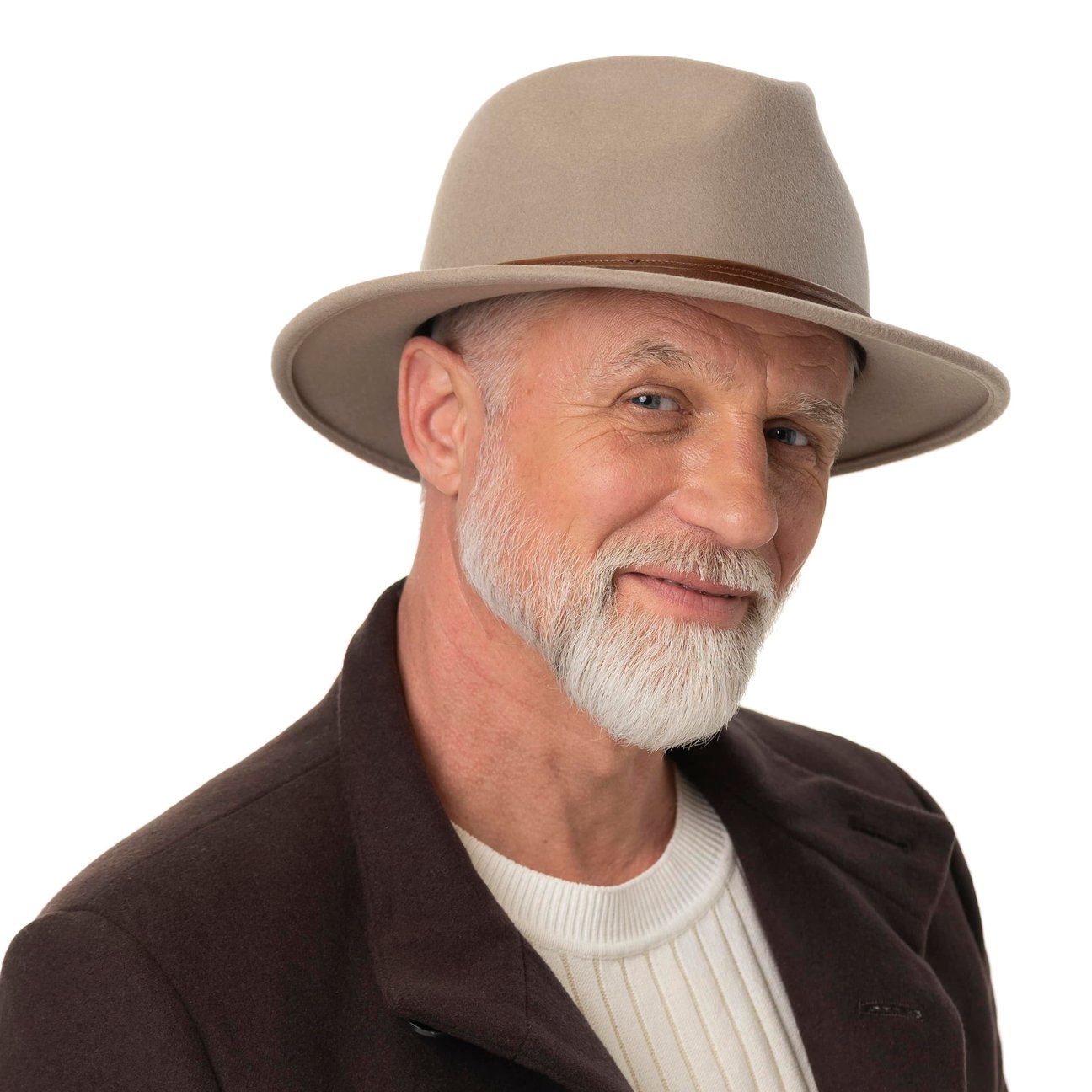 Chapeau Stetson Traveller En Feutre De Laine - Fabriqué En UE, Hydrofuge, Avec Bandeau Cuir, Pour Randonnée, Style Casual