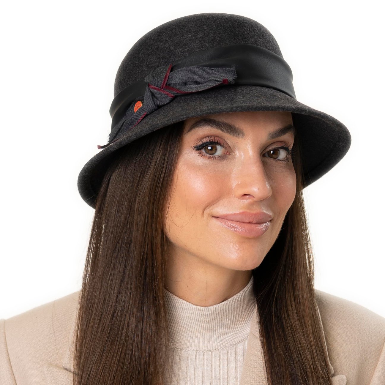 Chapeau en Laine Anglemond Flat Brim by Stetson - 129,00