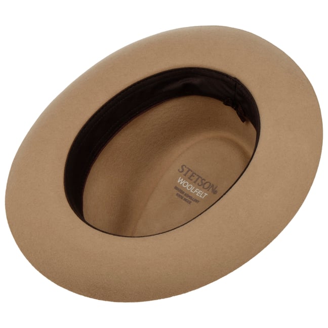Chapeau Fedora Stetson En Feutre De Laine - Modèle Hillsides Pour Homme - Hiver/Automne