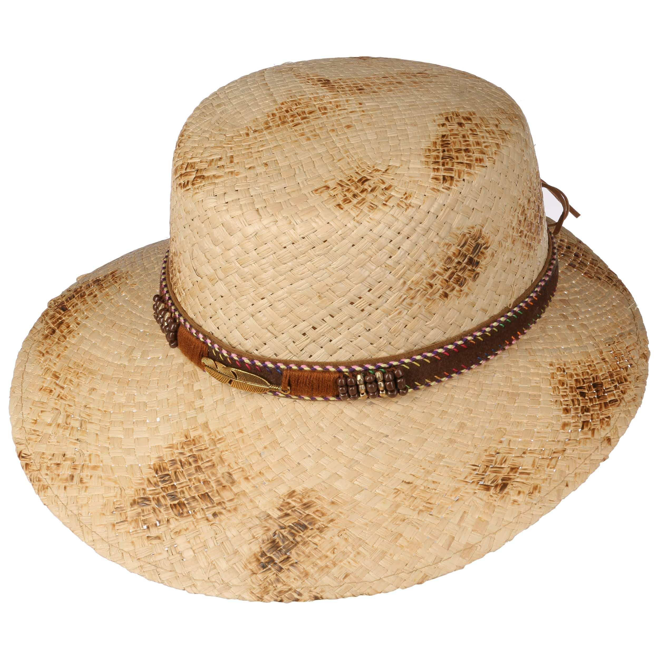LIPODO Chapeau en Tissu Flowers Femme - Lin de Soleil DEte Ete Printemps-ete - M (57-58 cm) Beige dès 34,34 € - sur