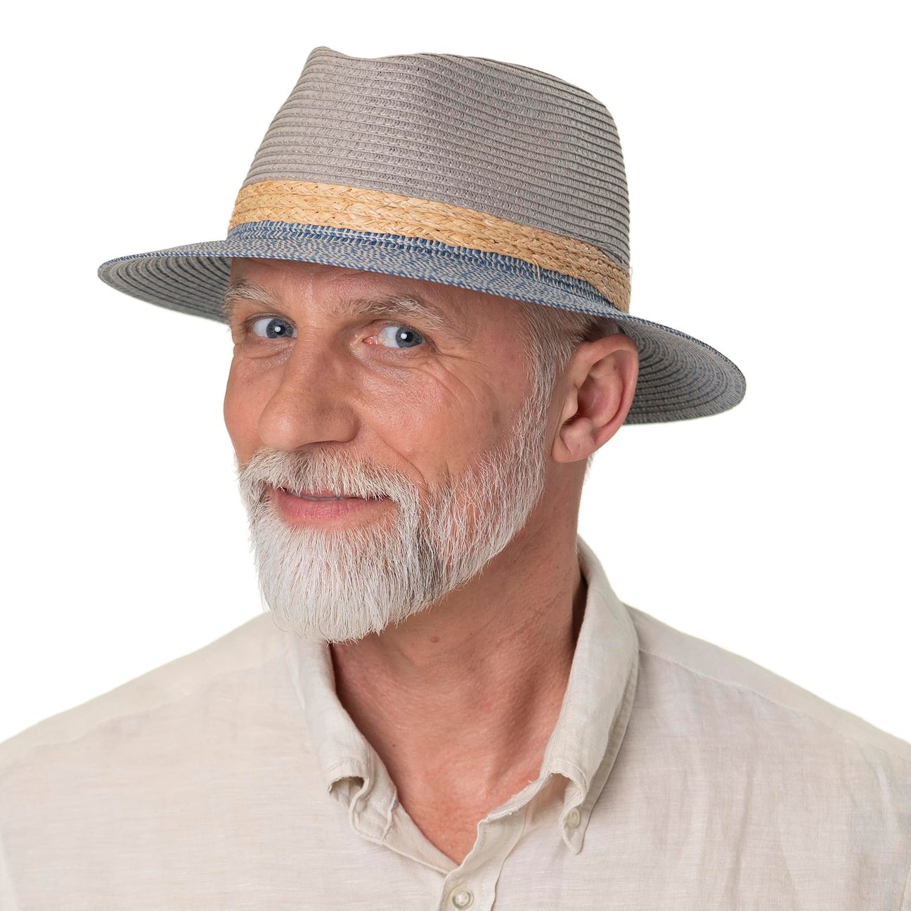 Chapeau Lierys Traveller Chapeau En Paille Lierys Traveller - Made In Italy - Bandeau Cuir - Pour Femme Et Homme, été - Largeur Bord 7 Cm Chapeau Paille été Printemps Vacances
