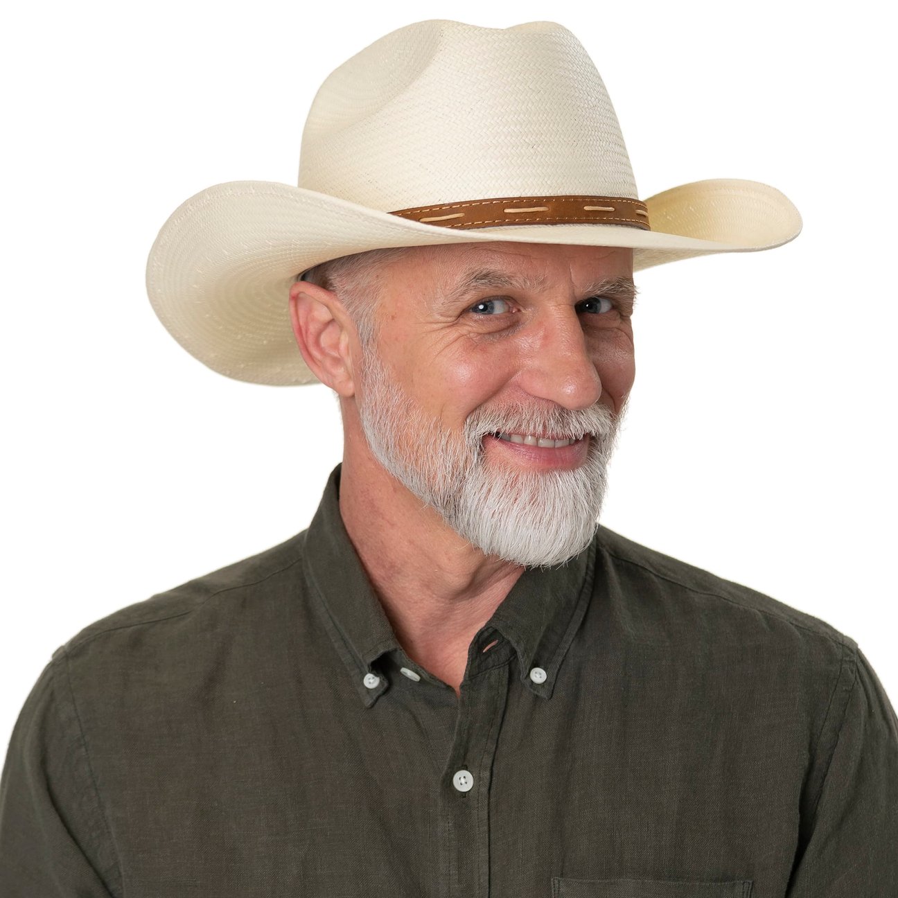 Chapeau Cowboy Crown Royal – Paille Avec Bandeau Violet – Style Western