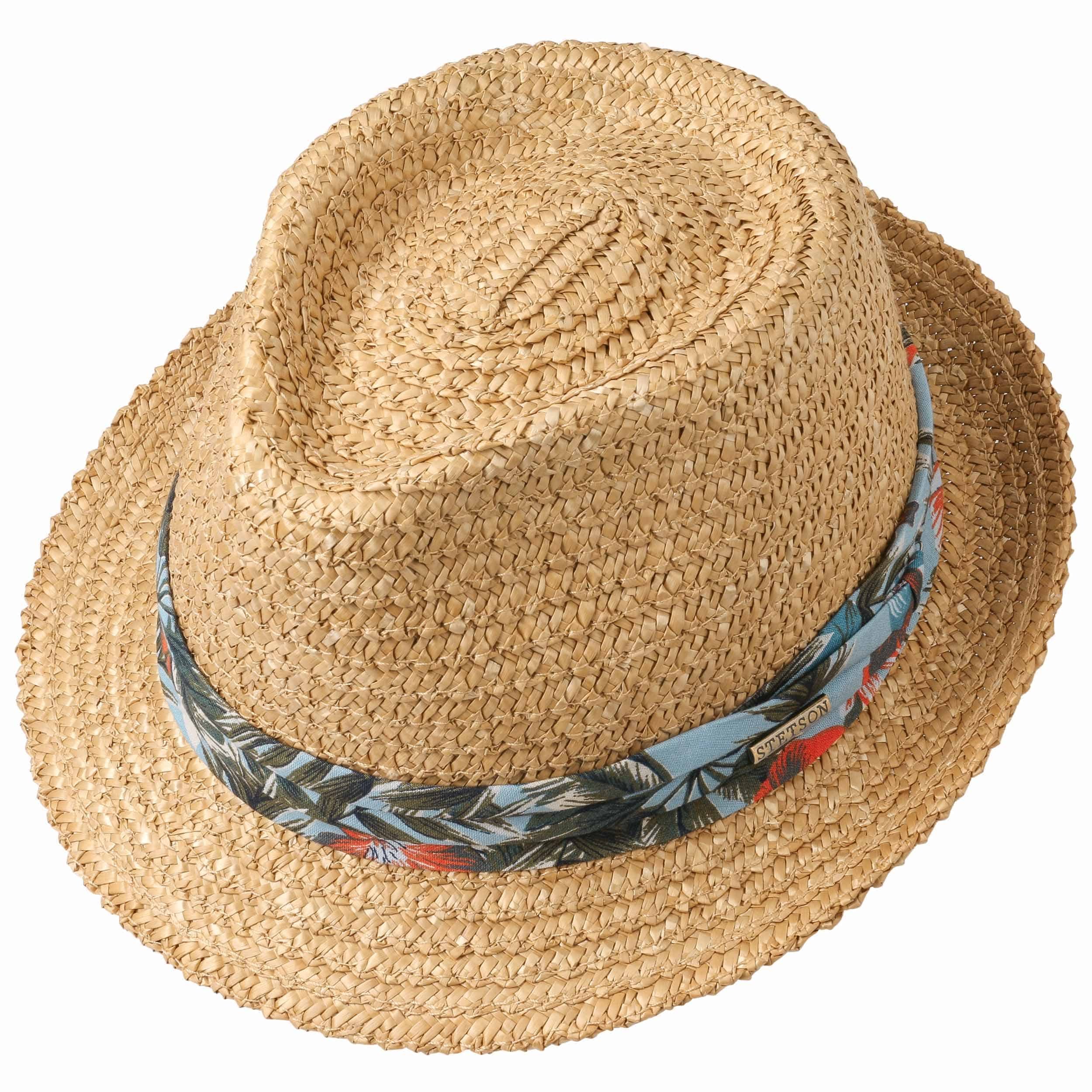 Chapeau En Paille Licano Toyo Trilby Femme/Homme - De Plage Soleil Avec Ruban Gros Grain T Printemps T Xxl 62 63 Cm Marron  1ac47b7f 3b2d 51df Ba4d 76f51c966fe6