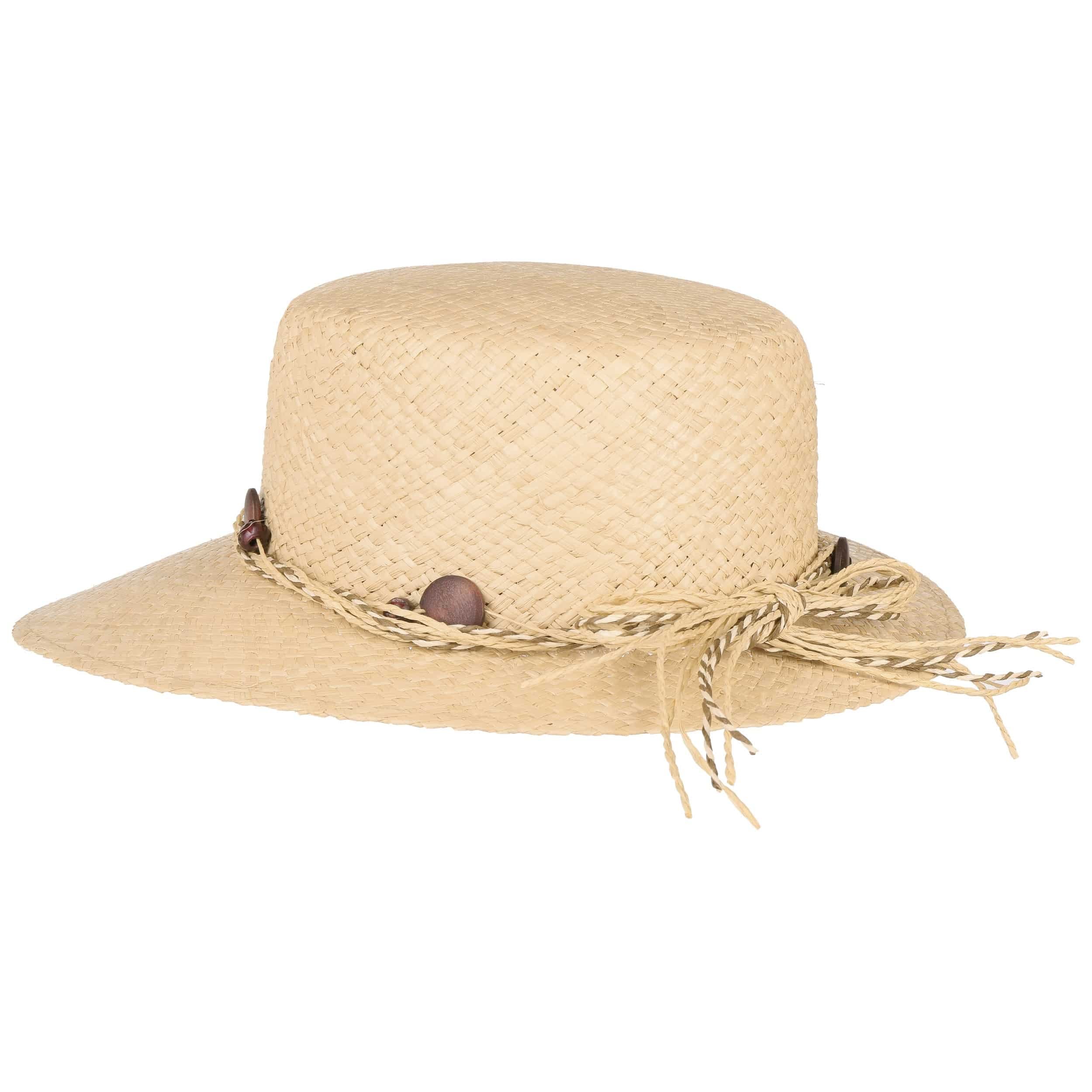 Lipodo Chapeau En Paille Black Traveller Femme/Homme - Made In Italy De Soleil D'Ete Plage Avec Ruban Gros Grain Ete Printemps-ete - S (54-55 Cm) Noir Lipodo Chapeau En Paille Black Traveller Femme/Homme - Made In Italy De Soleil D'Ete Plage Avec Ruban Gros Grain Ete Printemps-ete - S (54-55 Cm) Noir