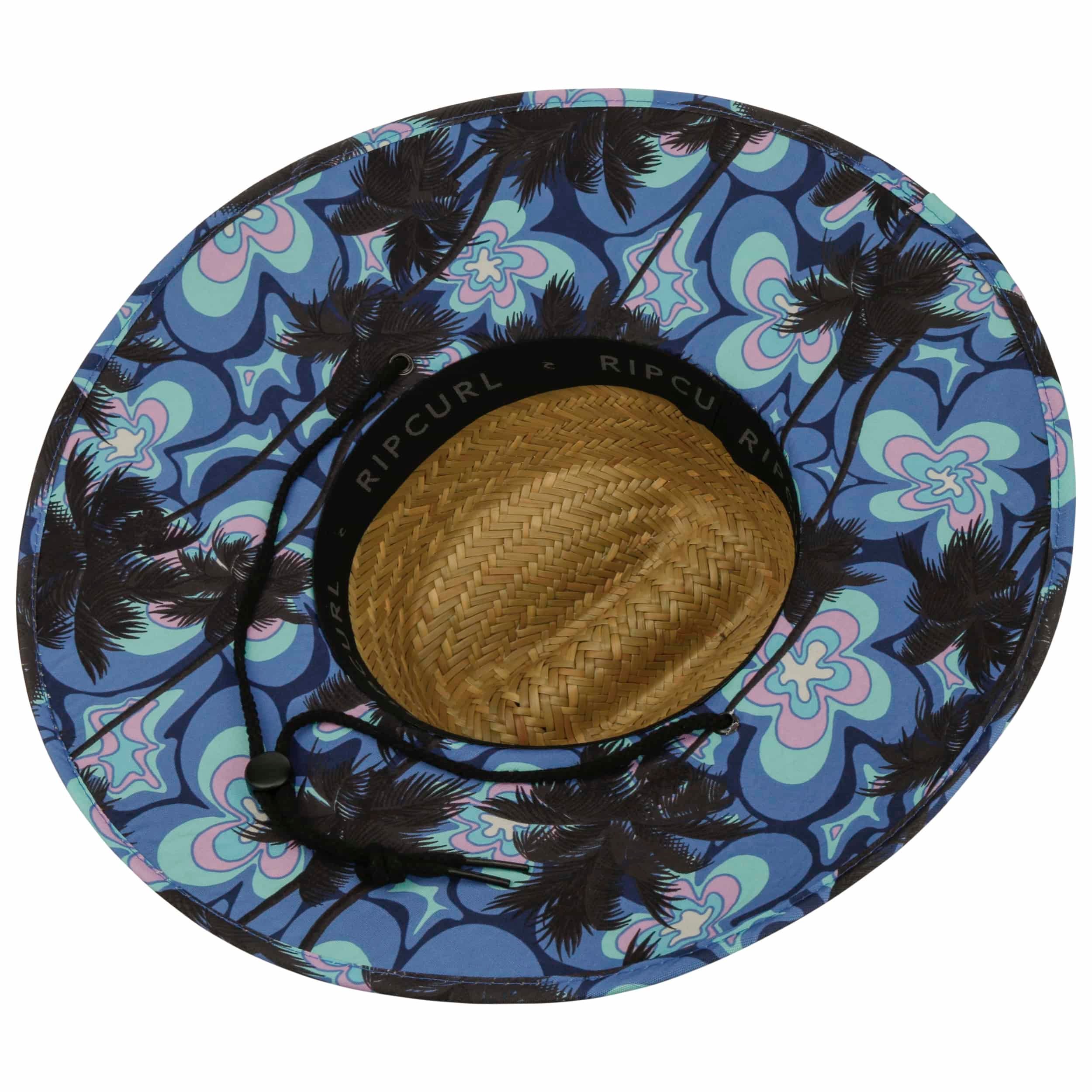 Chapeau Canotier en Paille Pearl naturel-bleu marine FAILSWORTH